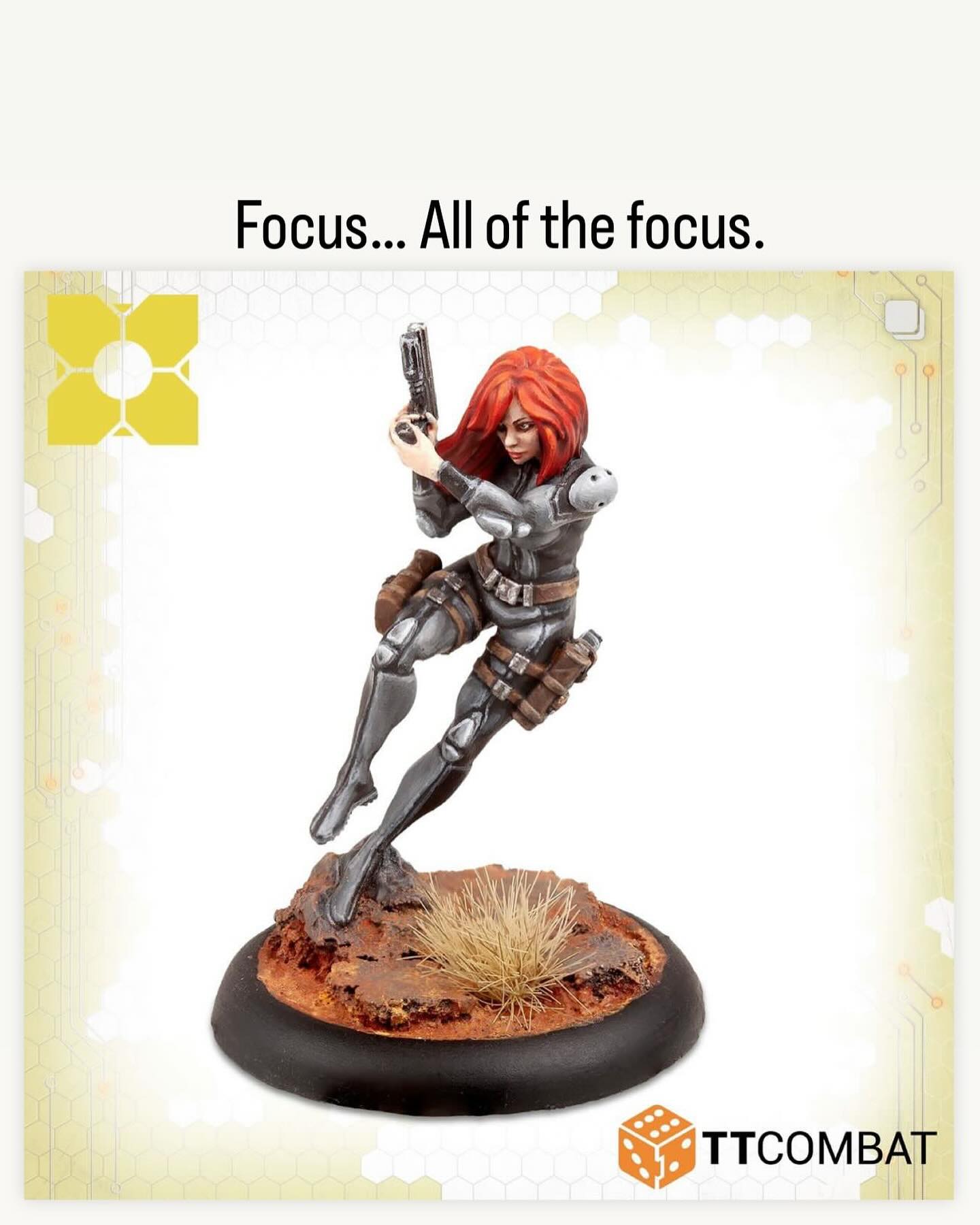 Focus and fire hair. Focussed fire. Ficus maybe… Ok no.
.
.
.
.
#dropzonecommander #ttcombat #ttcombatpaints #ttcombatuk #limitededition #commissionpainting #paintingminiatures #brushforhire #wargaming #tabletopgames #tabletop #miniatures #miniaturepainter #miniatureart #minipainting #miniwargaming