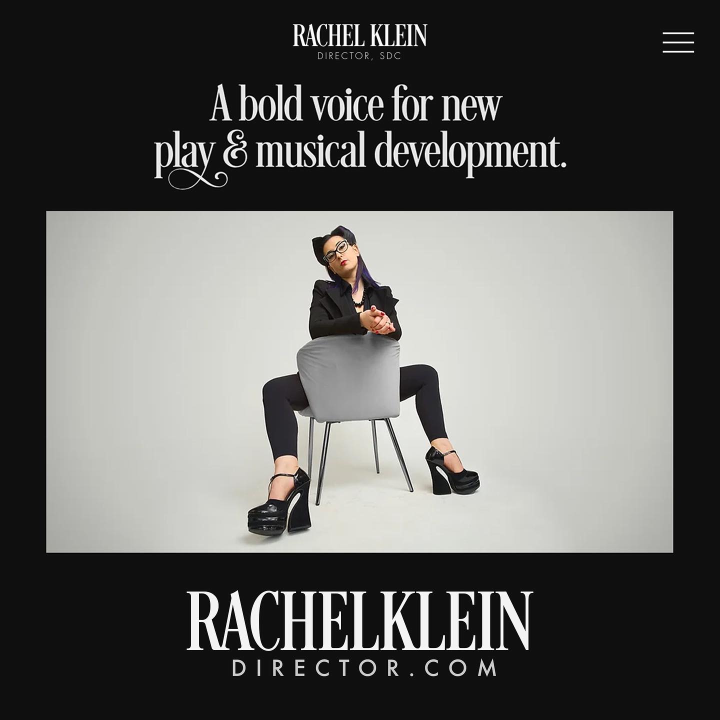 Congrats to our client @rachelklein.theofficial on her iconic new rebrand & website! Check out the visionary that is THE Rachel Klein:
📣RachelKleinDirector.com
And can we talk about how brilliant these pics are by our client @shanihadjianphotography ?! 👏🏻