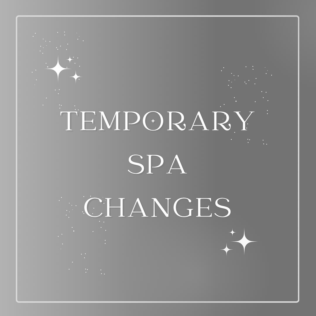 TEMPORARY CHANGE
Hello everyone - Happy New Year!
We have been MIA from social media for some time as we have been very busy. Thank you to all who have supported us and have been supporting us - we wouldn’t be here today with you letting us do what we love.
The Spa side will be undergoing a temporary schedule change. Unfortunately, due to some unseen circumstances, the Spa side’s booking schedule will be unavailable to online booking. All appointments that will be affected have already been contacted to reschedule.
We are navigating through a tough situation with our family and need some time to figure many things out that is completely out of our control. We hope we have your continued support and understanding and know that we appreciate each and every one of you.
If you’re looking to book for an appointment, please DM us or directly contact Chanel so she can get you manually scheduled in. Spaces will be limited for the time being as she is also getting ready for her trips associated with her education side of the business.
We love you - thank you.