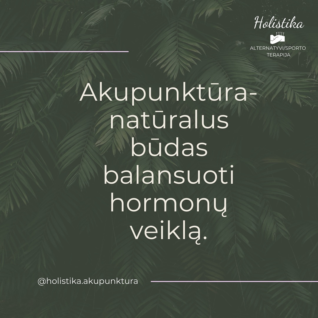 Ar žinojote jog akupunktūra padeda hormonų veiklos balansui? Nors naudojami terminai, skiriasi nuo vakatietiškos medicinos, terapijoje mes vistiek adresuojame organų sistemas normaliai funkcijai✨