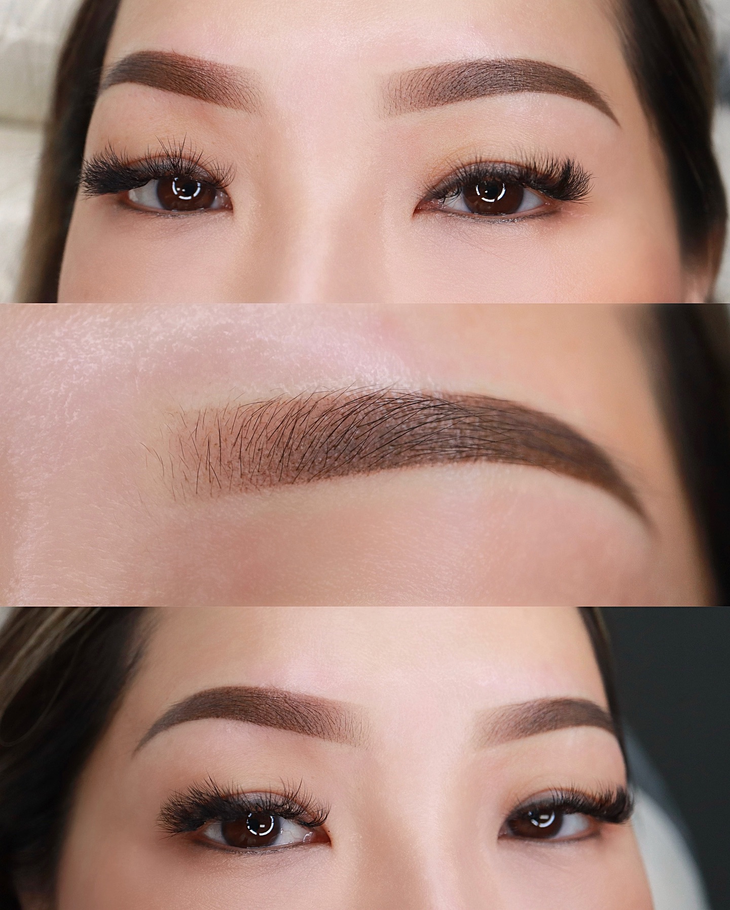 This was a coverup over old work done by another artist. The previous shape looked nice so we just followed it and darken it!
Info & ONLINE BOOKING: www.vixcosmetictattoo.com
📍Bay Area (Burlingame)
🤎 Specializing in ombré powder brows.
‼️Previous tattoo work needs to be approved first.
——
INFO:
• Pain level: 3/10
• Duration of appointment: 2 hours
• Healing time varies but average 2 weeks
• Lasts: up to 5 years depending on skin type and lifestyle. Fades overtime,