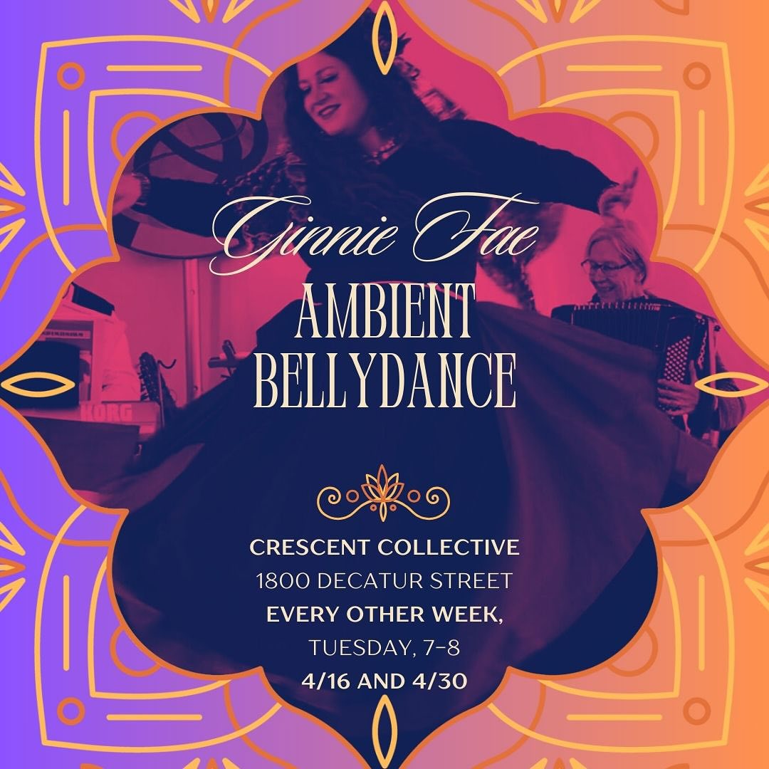 Grab a spot now!
Ambient Belly dance with @ethereal_ginnie_fae is an hour-long bellydance class that is gentle on the joints while keeping you moving. You will learn the basics of bellydance (raqs sharqi) and how to adapt the movements to your mobility.
Register your spot via the classes link in our bio
🎟️ Sliding scale $10-15
📍4/16 7pm @ 1800 Decatur St
Ginnie Fae is a Faerie Dancer 🧚 from RVA and specializes in Ambient Bellydance at markets and festivals. Often dancing for an hour at a time. After years of study/practice in Bellydance Fusion, Persian Classical Fusion and performance, she is excited to share one of her favorite ways to dance.
Wear anything that makes you feel comfortable and confident. Stretchy/flowy clothes are better. Not required, but if you have a scarf that you can tie around your hips, that will help you see your movements.
.
.
.
#rva #richmondva #rvaevents #rvadance #dancerva #gayrva