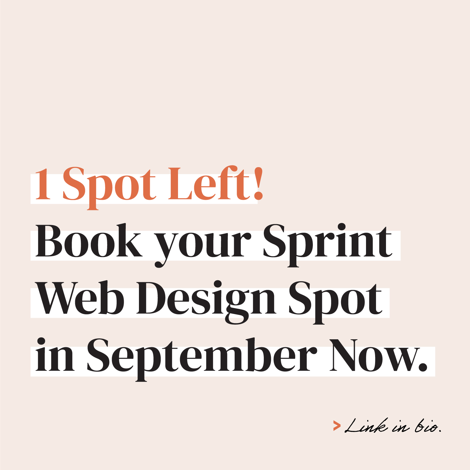 Hey, Ohio businesses! I’ve got one spot left for my Sprint Web Design package in September, and I would love to work with you! My goal with this package is to get you up and running quickly and remove some of the nuances of launching a fully custom site. See below for our process ⤵
1️⃣You and I hop on a discovery call to discuss your goals and what you want to achieve with this site. I send you a contract and a link to pay your 20% deposit. Once we have those two things in place, the fun begins!
2️⃣I send you a form to fill out that gives me all the information I’ll need to start the mockup process.
3️⃣We review your home page mockup over a video call to discuss it in real time. You then have a few days with the mockup to give me any additional changes.
4️⃣I implement the changes and flush out the rest of your site.
5️⃣I send you the final site to review before we go live!
Shoot me a DM 📬 or click the link in bio ⤴ to book a free discovery call with me!
#branddesign #brandidentity #webdesign #webdesigner #creativebiz #creative #smallbusiness #smallbusinessowner #ohio #design #graphicdesign #artdirection #Cleveland #Ohio