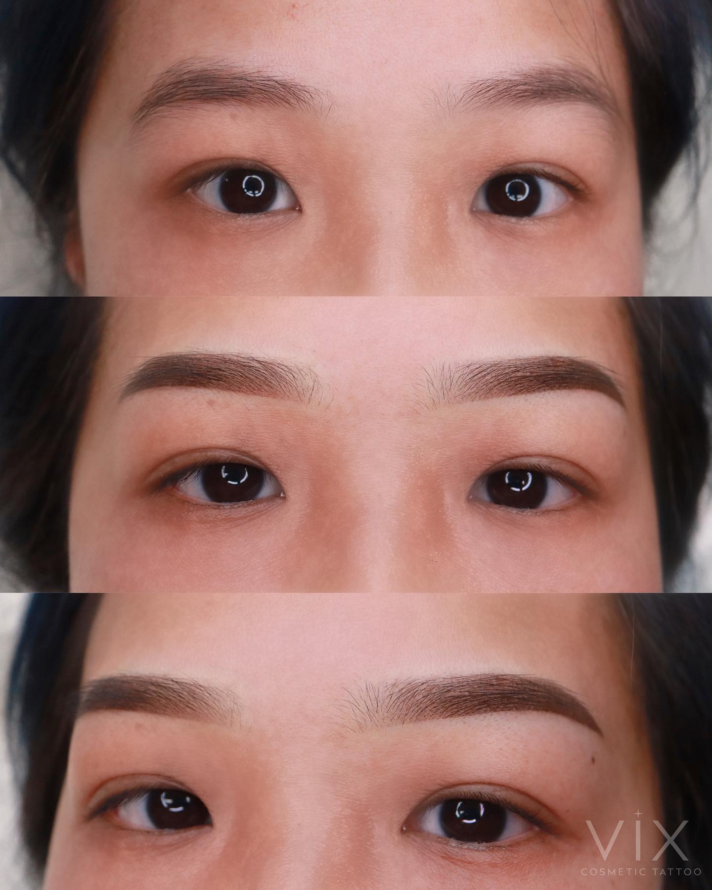 Loving these soft brows! Using a medium brown color, these soft brows are perfect for those who don’t do their brows on a daily basis.
Info & ONLINE BOOKING: www.vixcosmetictattoo.com
📍Bay Area (Burlingame)
🤎 Specializing in ombré powder brows.
‼️Previous tattoo work needs to be approved first.
——
INFO:
• Pain level: 3/10
• Duration of appointment: 2 hours
• Healing time varies but average 2 weeks
• Lasts: up to 5 years depending on skin type and lifestyle. Fades overtime.