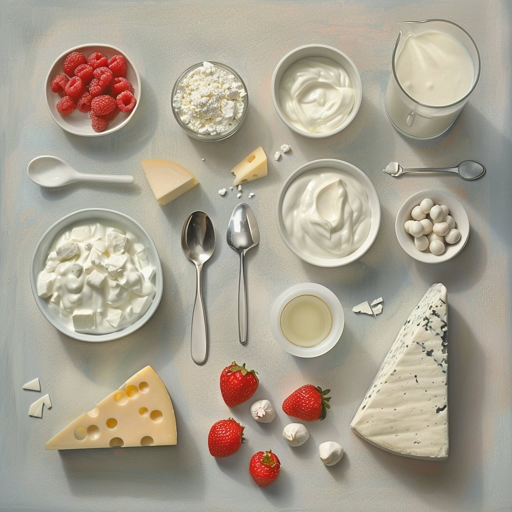 Is it Time to Rethink Low-Fat Obsession!
Have you ever reached for a low-fat yogurt or milk in the shop, thinking itโs the healthier option? Well, itโs may be time to revisit that choice!
Is the Low-Fat Trend a Misguided Approach? ๐ค
For years, the market has pushed low-fat products as the go-to for a healthy diet. But hereโs something they donโt tell you: full-fat dairy has numerous benefits that low-fat options just canโt match.
Full-Fat vs. Low-Fat
Nutrient Absorption: Full-fat dairy is packed with fat-soluble vitamins A, D, E, and K, which our bodies absorb better with fats.
Natural and Wholesome: Full-fat products are less processed (a lot less) with fewer additives, making them a closer choice to nature.
Feel Fuller, for longer. The fats in full-fat dairy help control your hunger, which can prevent overeating.
But What About Calories? ๐ง
Yes, full-fat dairy products contain more calories, but they also provide increased satiety, essential fats, and help maintain hormonal balanceโkey factors in overall health and even weight management.
The Bottom Line
Donโt let the low-fat marketing make your food choices for you! ๐ซFull-fat dairy can be part of a balanced diet, offering numerous health benefits without the extra sugars and additives found in many low-fat products.
Next time youโre shopping, give full-fat a chance and feel the difference.