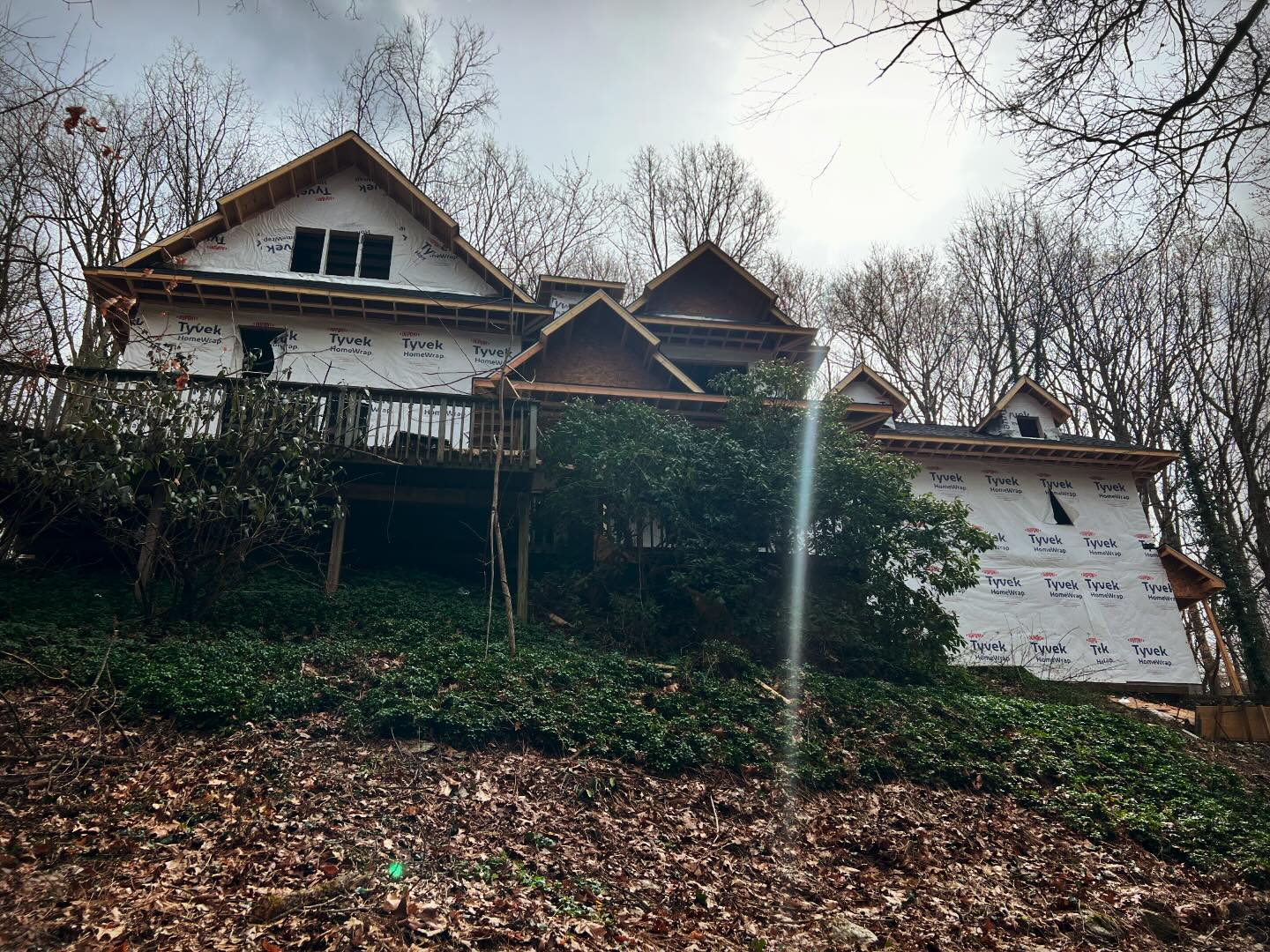 Onward and upward! #risingfromtheashes #bighouses #construction #architecture #newbeginnings #westchesterpa #arianderhomes
