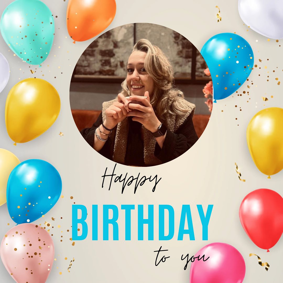 Vandaag is het groot feest, want Marloes is jarig! We zingen en we eten taart, we dansen en we proosten. Fijne dag! đ