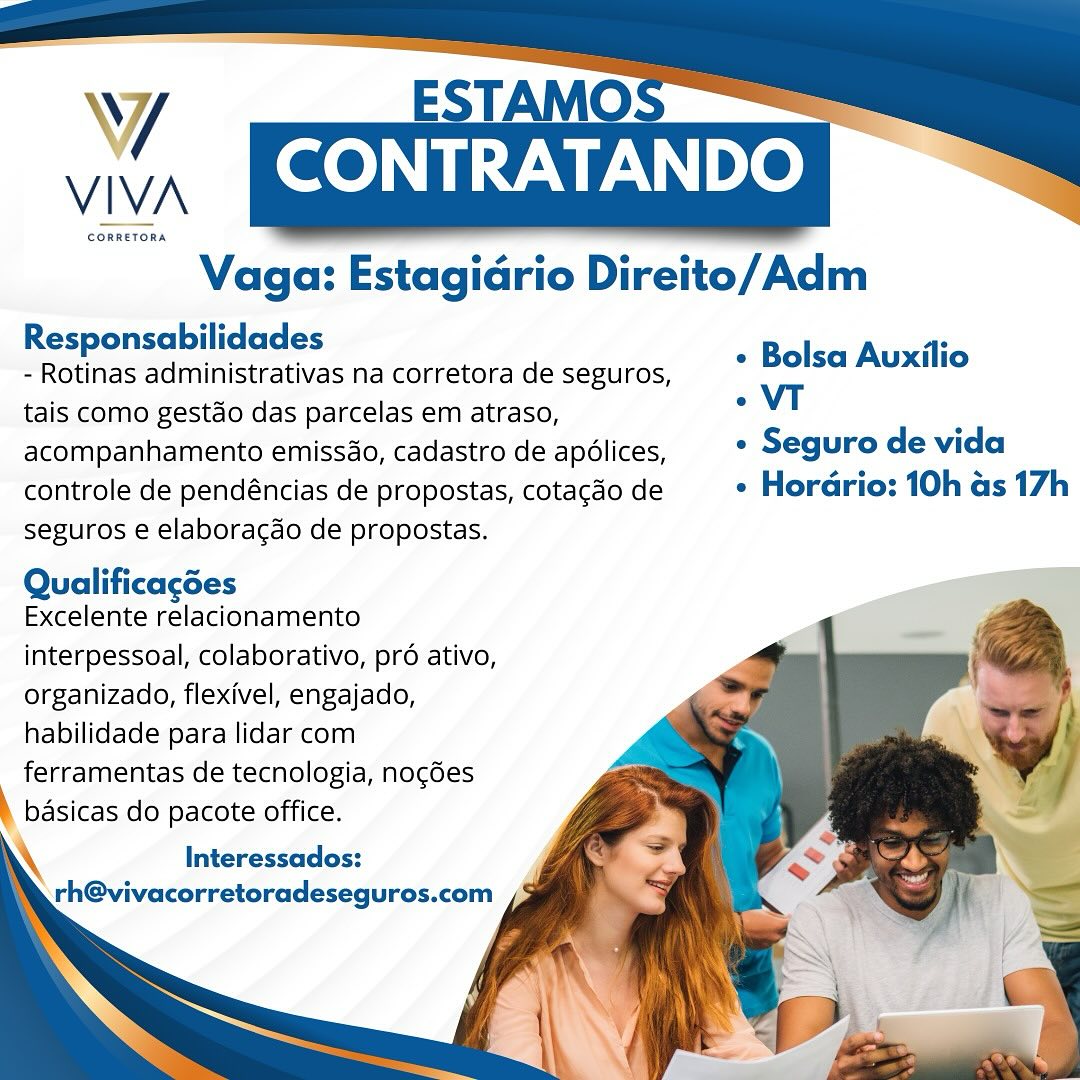 Vem fazer parte da nossa equipe! 🚨🙌🏻🤩🥳