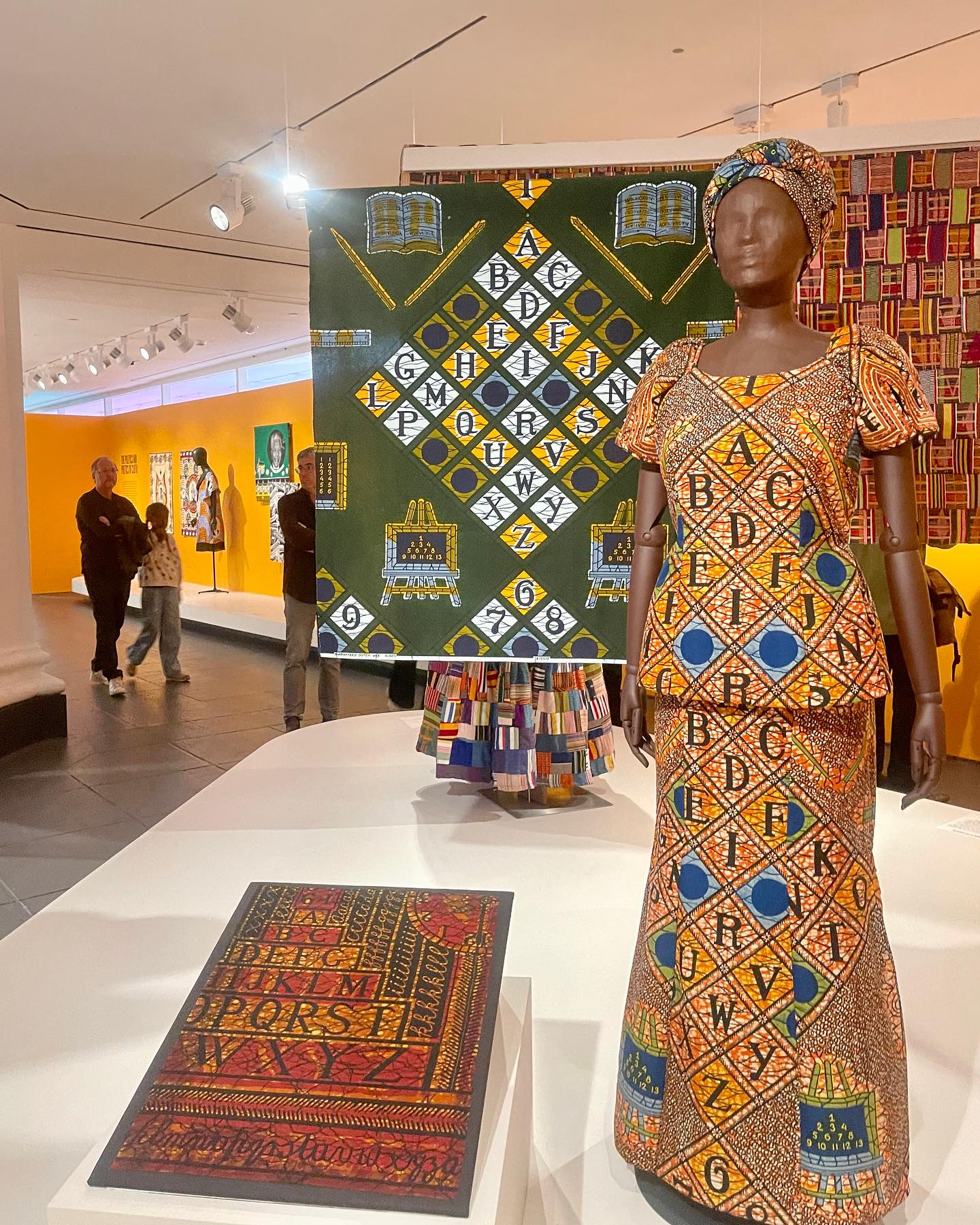 Absolutely blown away by the extraordinary #AfricaFashionBkM exhibit at the @brooklynmuseum. A must-see!