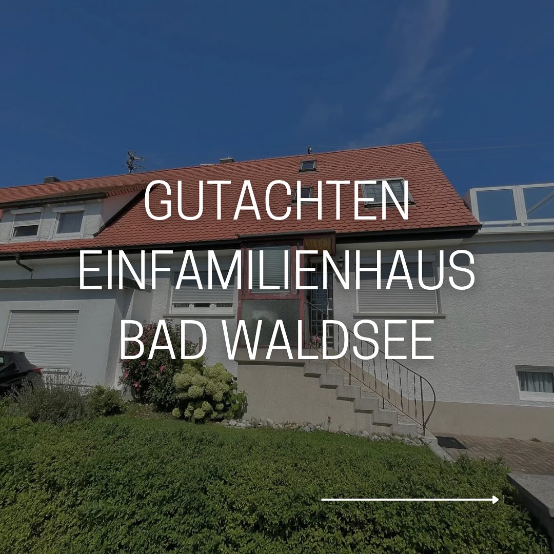 Erstellung eines Verkehrswertgutachtens in Bad Waldsee für ein Einfamilienhaus 📄
Falls Sie auch Interesse an einem Wertgutachten haben, können Sie uns gerne für ein kostenfreies Erstgespräch kontaktieren!
#immobilien #immobilienbewertung #immobiliengutachten #Ravensburg #weingarten #immobiliengutachter #hausbewertung #Bauingenieur #immobiliensachverständiger #pfeifferingenieure