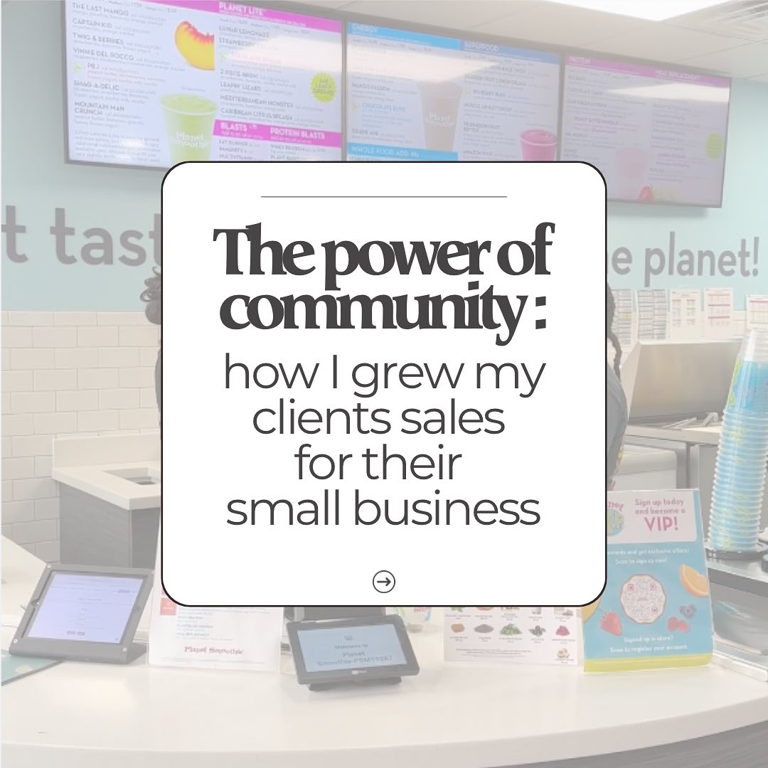Collaborating with your amazing community is at the heart of small business's success. 🤝💼 Having a dedicated social media manager helps connect the dots, fostering meaningful relationships and growing together. 📱💼
#milwaukee #socialmediamarketing #socialmediamanager #socialmediastrategy #socialmediagrowthhacks #marketing