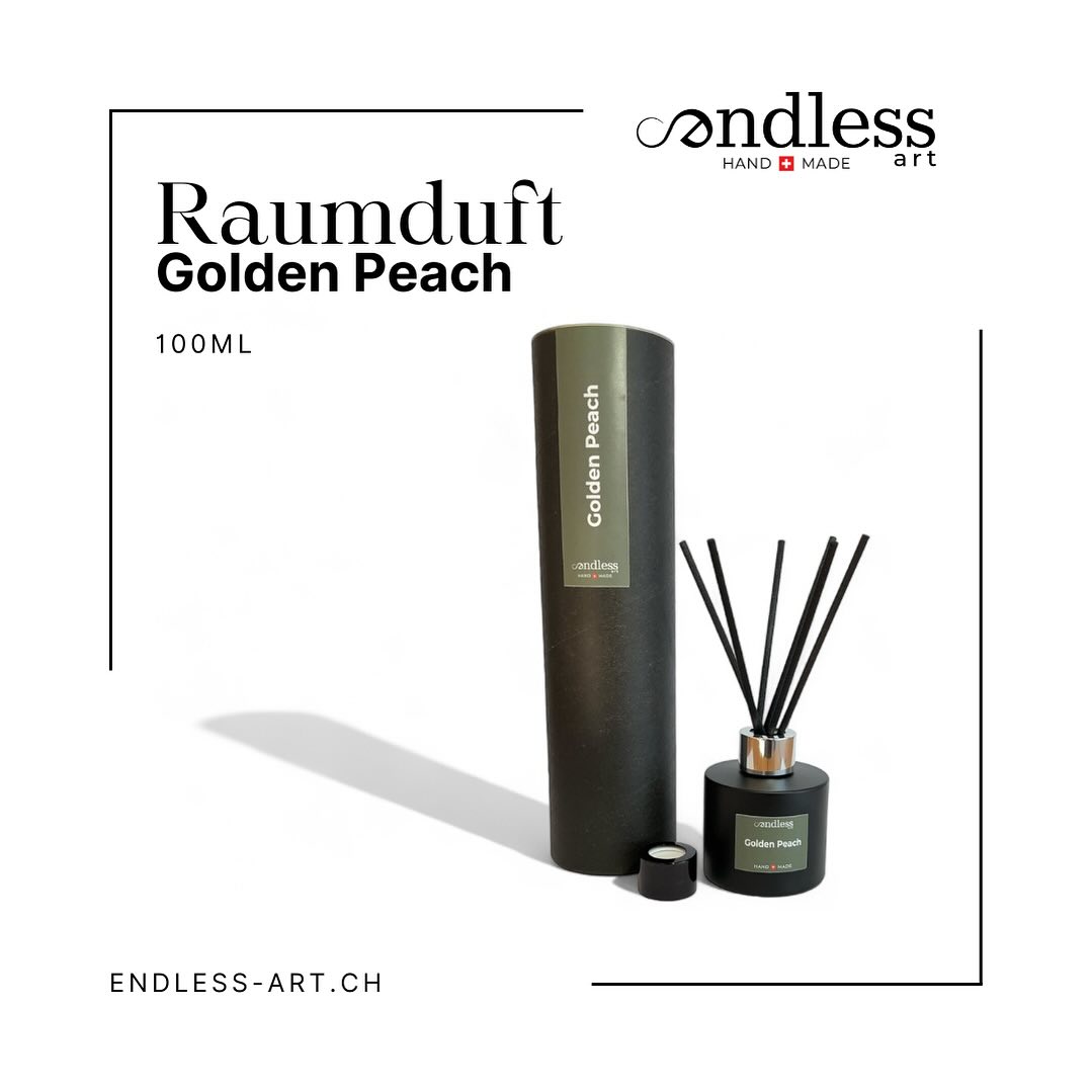 Verwandele Dein Zuhause in eine Wohlfühloase mit unserem luxuriösen Reed Diffusor, der eine harmonische Mischung aus erfrischenden und warmen Düften verströmt. Golden Peach bringt dir ein hquch von frischem Pfirsich und die Wärme von süssem Holz in deine vier Wände.
#duft #raumduft #geschenkideen #home #cosyhome #swissmade #handmade