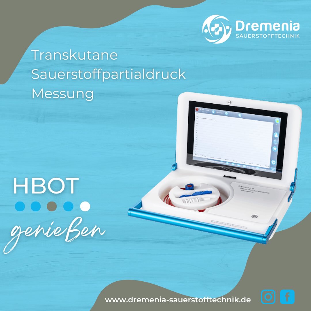 Jetzt neu bei uns - Transkutane Sauerstoffpartialdruckmessung! 🌟
Wir bieten ab sofort die transkutane Sauerstoffpartialdruckmessung (tcPO2) an. Ein essentielles Verfahren zur Bestimmung des Sauerstoffgehalts in eurem Gewebe. Diese Technologie ermöglicht es uns, die Durchblutung und Sauerstoffversorgung eures Gewebes genau zu analysieren und ist besonders wertvoll, um die direkten Effekte der hyperbaren Sauerstoffkammer nachzuweisen.
Mit unserem neusten Gerät, das jetzt bei uns vor Ort verfügbar ist, verwenden wir Sensor-Elektroden, die sanft auf die Haut aufgebracht werden, um den Sauerstoffgehalt zu messen.
Diese Methode ist ideal, um den #heilungsprozess von Wunden zu beurteilen, die Durchblutung zu überprüfen und vor allem, um die positiven Auswirkungen einer Behandlung in der #druckkammer auf die Sauerstoffversorgung des Gewebes direkt und effektiv zu dokumentieren. Messungen über 40 mmHg zeigen eine gute Sauerstoffversorgung an, was entscheidend für die #heilung und die Bewertung der Wirksamkeit der Druckkammer ist. 🌬️
Ebenfalls bieten wir das Gerät auch zum Verkauf an! Ob für medizinisches Fachpersonal oder zur Überwachung zu Hause, mit diesem Gerät könnt ihr die Kontrolle über eure Gesundheit übernehmen und direkt die Verbesserungen durch spezifische Anwendungen wie die hyperbare Sauerstofftherapie sehen. 🫁
Interesse geweckt? 💭
Besucht uns oder schreibt uns eine Nachricht, um mehr über die tcPO2-Messung und ihre Anwendung zur Überprüfung der Effekte der hyperbaren Sauerstoffkammer zu erfahren. 💙
#gesundheitstechnologie #dremenia #hyperbaresauerstofftherapie #longevity #selbstoptimierung
#recovery #tcpo2