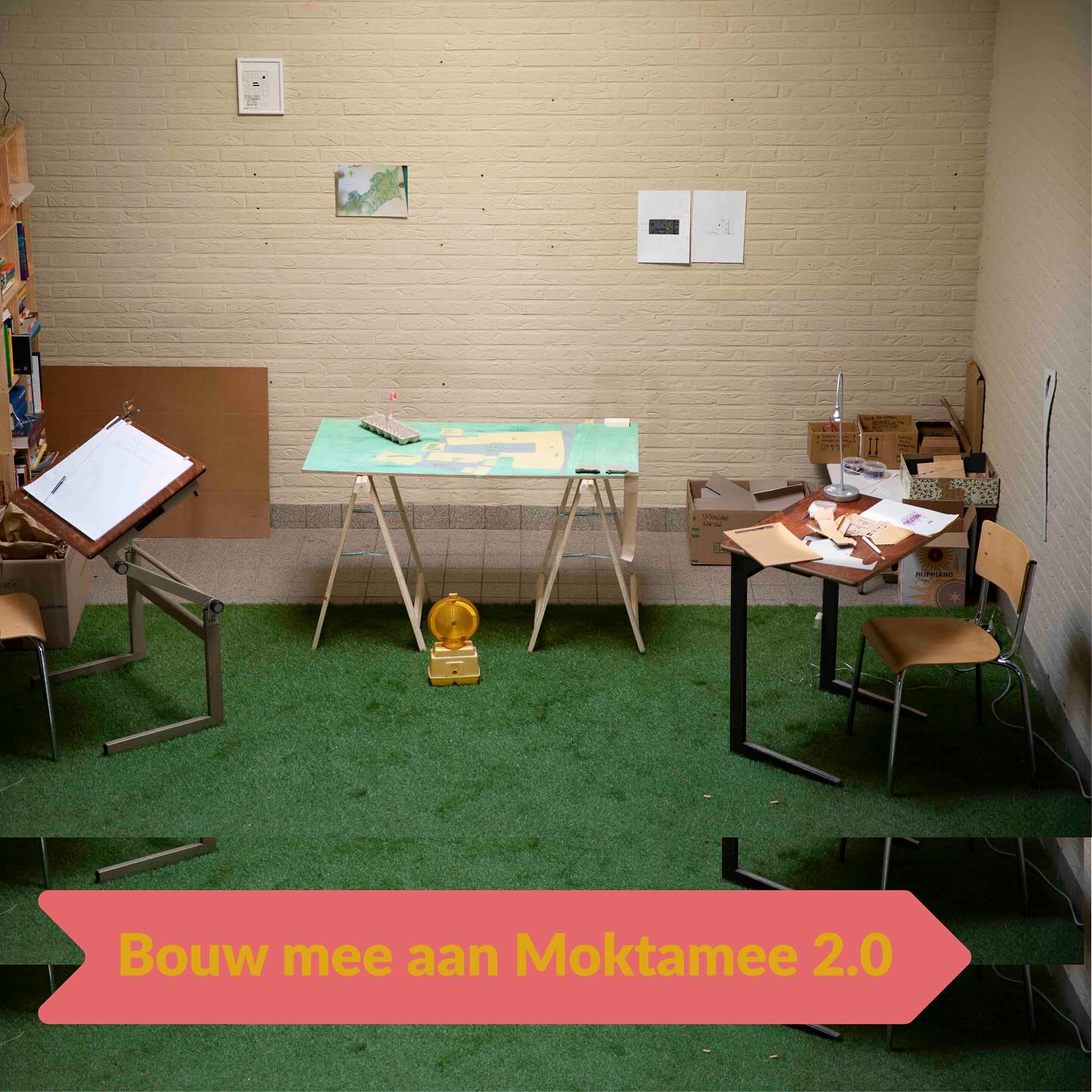 Wat zou jij van MOKTAMEE maken, moesten we dat miljard subsidies krijgen dat we verdienen?
Kom mee bouwen aan de maquette van de toekomst van Moktamee. Scheefmakkers Arcitectelaar is er al aan begonnen, maar kan zeker nog wat hulp van jou gebruiken! Bouw mee ter plaatse of creëer thuis iets en kom het bij op de maquette plaatsen.
#moktamee #décreatievehubvandekempen #detoekomstvanmoktamee #herentals #2200 #creativecommunity #partcipation #bouwmee #architectuur #maquettebouw #scheefmakkers #bouwmeeaanmoktamee