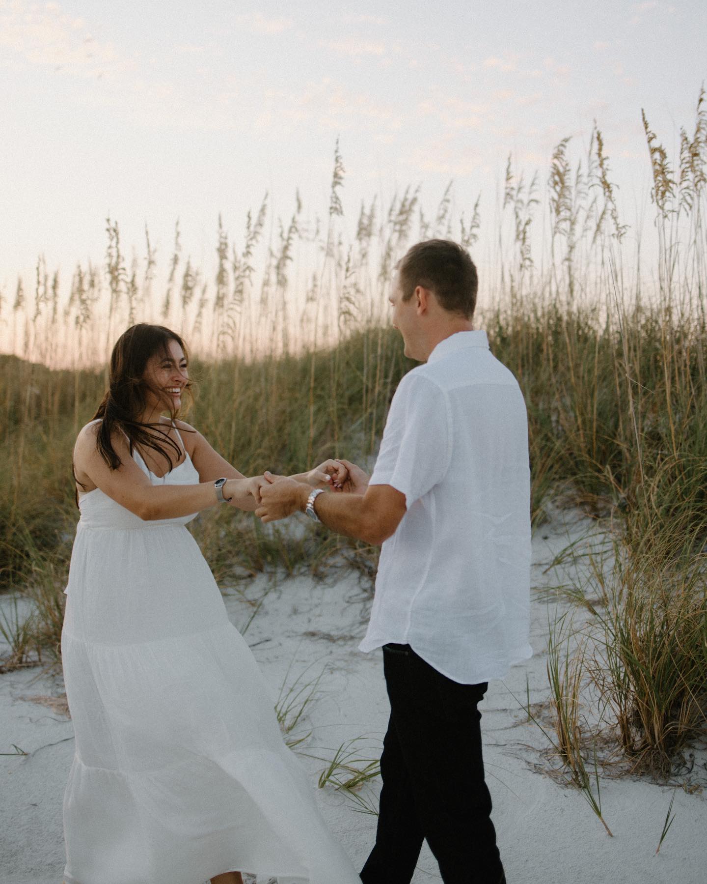 Fun fact— Alexa and I met in 2021 when I hired her during my time as VP of Ops before taking the leap to go solo and start my creative journey!! I am SO grateful that we are one of the lucky and rare cases of the work besties actually surviving after moving on to different careers (along with @grace__ann🤍)!! She and Quinn were some of my first official clients on the books last year, and I couldn’t be more grateful for their support and friendship. I have been anxiously waiting for this engagement to happen since basically the day Alexa and I met, and I could not be happier to be playing a small part in their journey as a friend and photographer!!✨🫶🥹
Rant over. Sneak peeks. SO cute. I cannot.