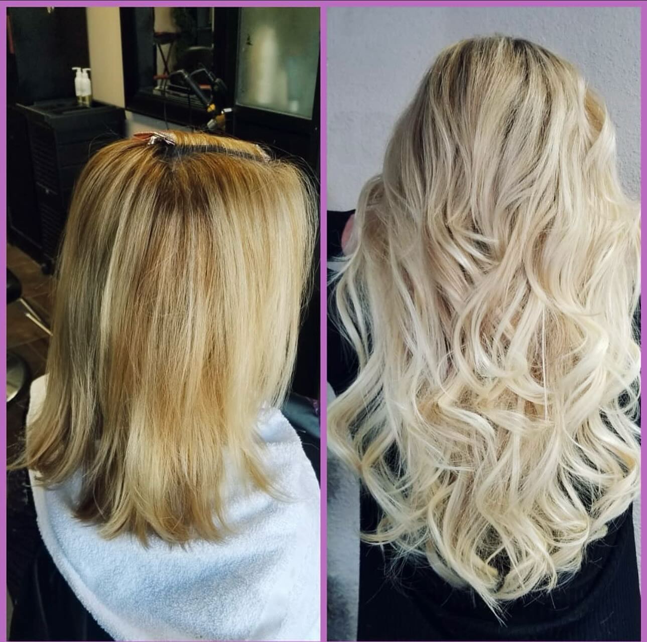 #theextensionqueen. Love the blonde. #hairextensionspecialist #hairextensionsalon #hairextensionsinontario