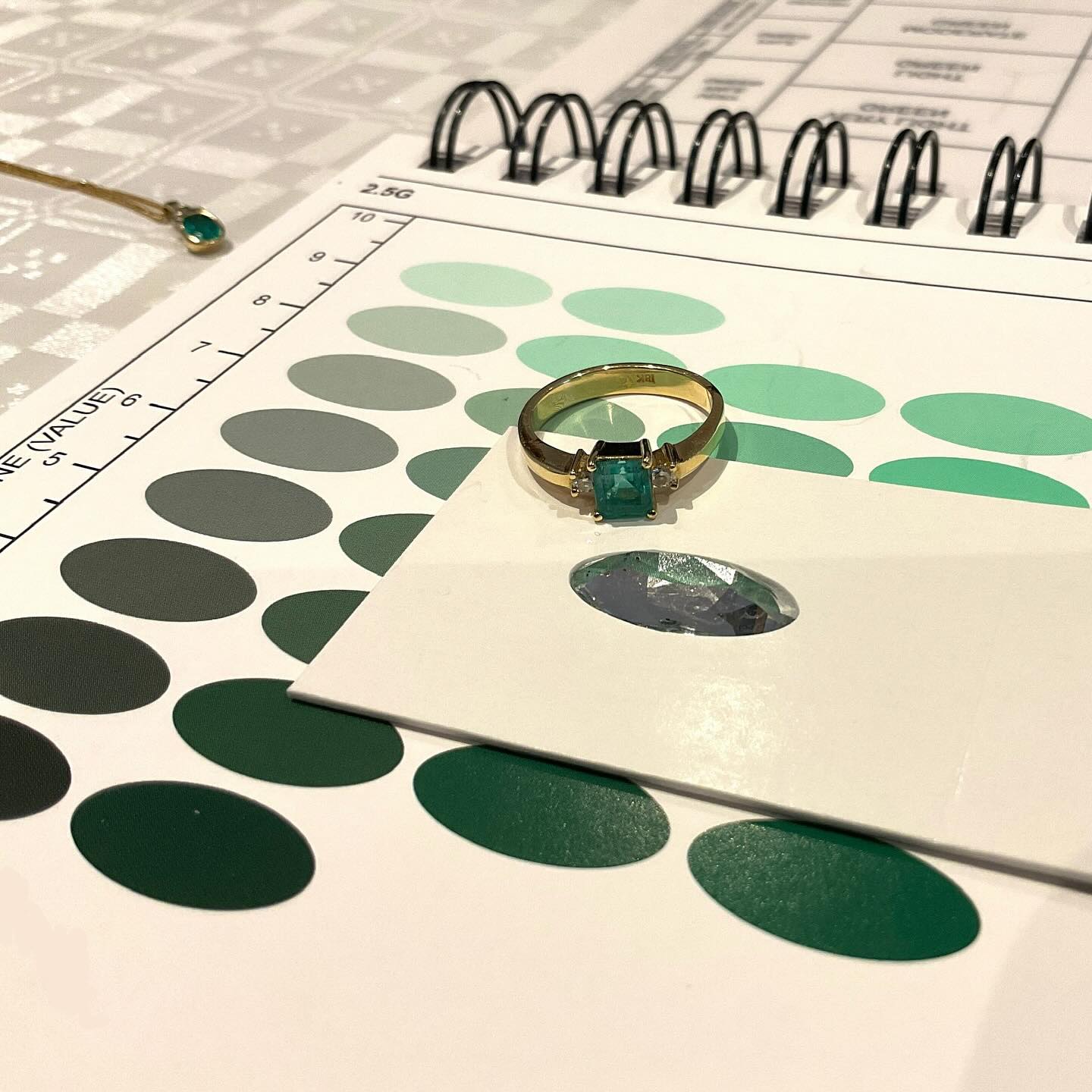 My favourite part… Tone 💚 Saturation #emerald #beryl