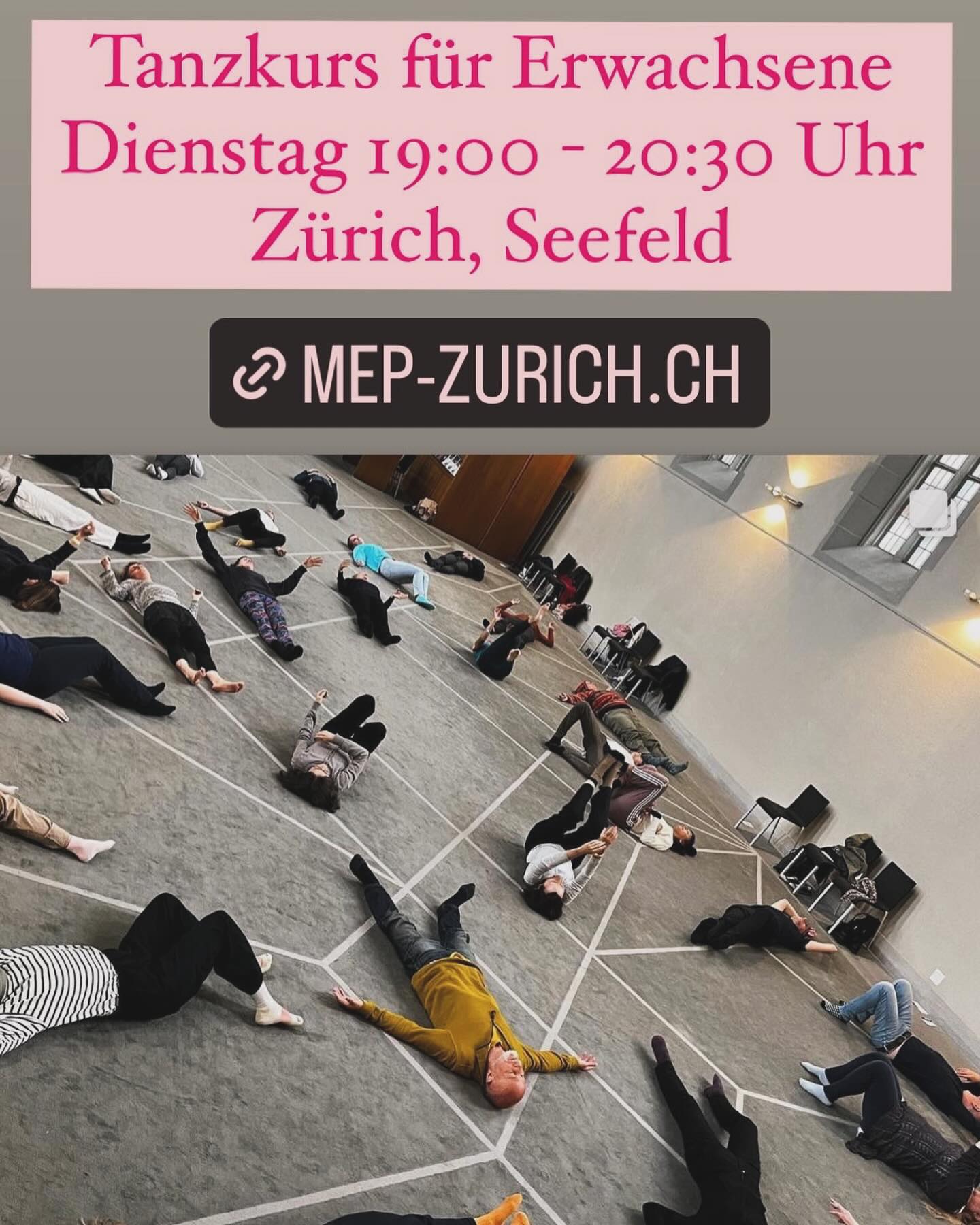 Tanzkurs für Erwachsene 18+
Contemporary Dance
Dienstag 19:00-20:30Uhr
Für alle, die sich gerne bewegen und fit bleiben wollen. Keine Tanzerfahrung erforderlich.
Studio Zürich, Seefeld: Seefeldstrasse 307, 8008 Zürich
Kostenlose Probestunde buchen: @mepzurich
www.mep-zurich.ch/erwachsene