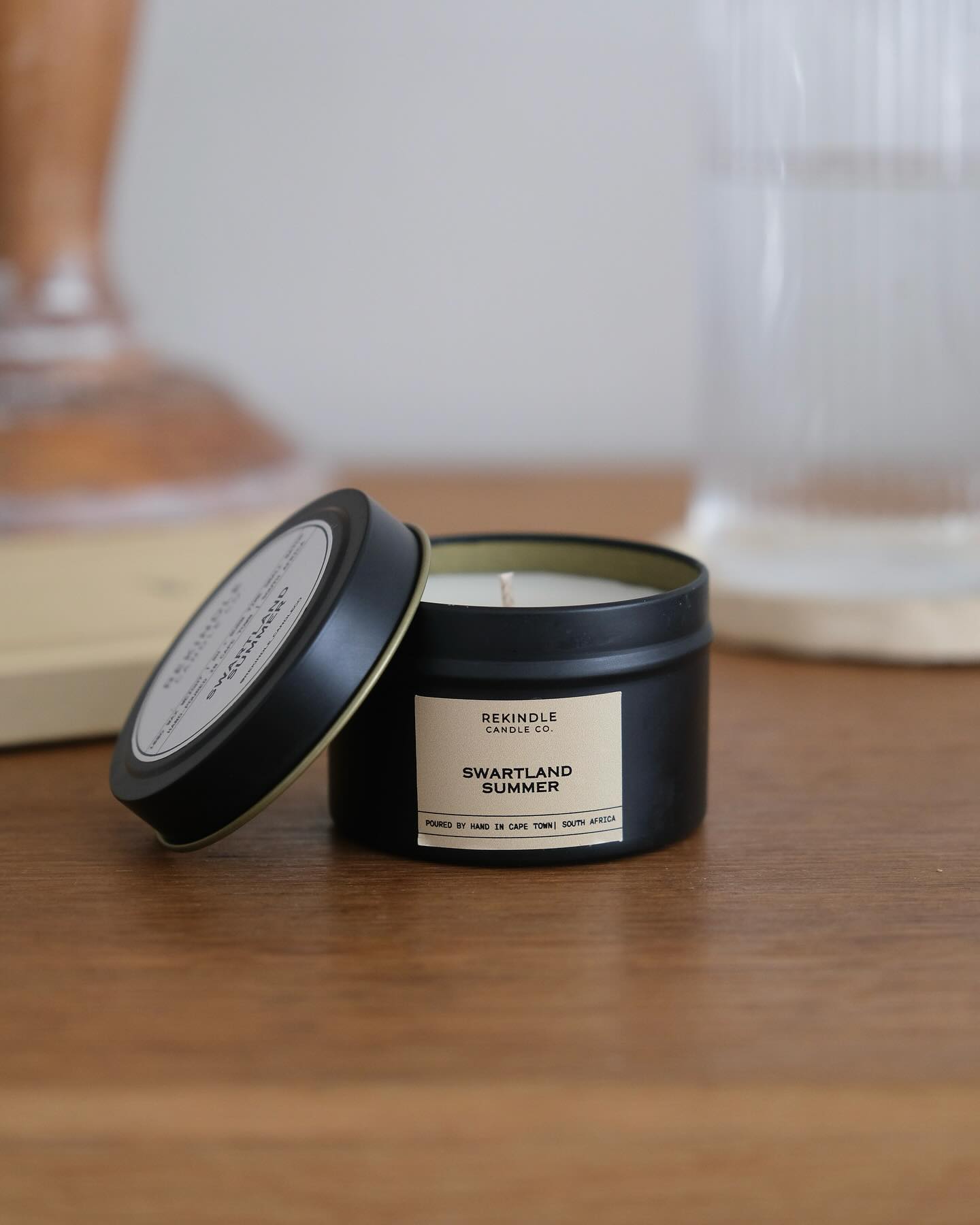 Let the cozy vibes of winter wrap around you like a warm hug with our Tin Travel Candle ❄️✨ Rekindle the magic of the season wherever you go!
Tin Travel Candle | R155,00
The travel tin weighs 120g | Burn time of 10 hours (+-) | Available in all our signature scents.
Order online for nationwide delivery or stop by our Woodstock studio for a local pickup. Link in bio.
#RekindleCandleCo #LocallyMade #HomeFragrances #WinterWarmth #TravelEssentials #ShopLocal #NationwideShipping #AwakenYourSenses