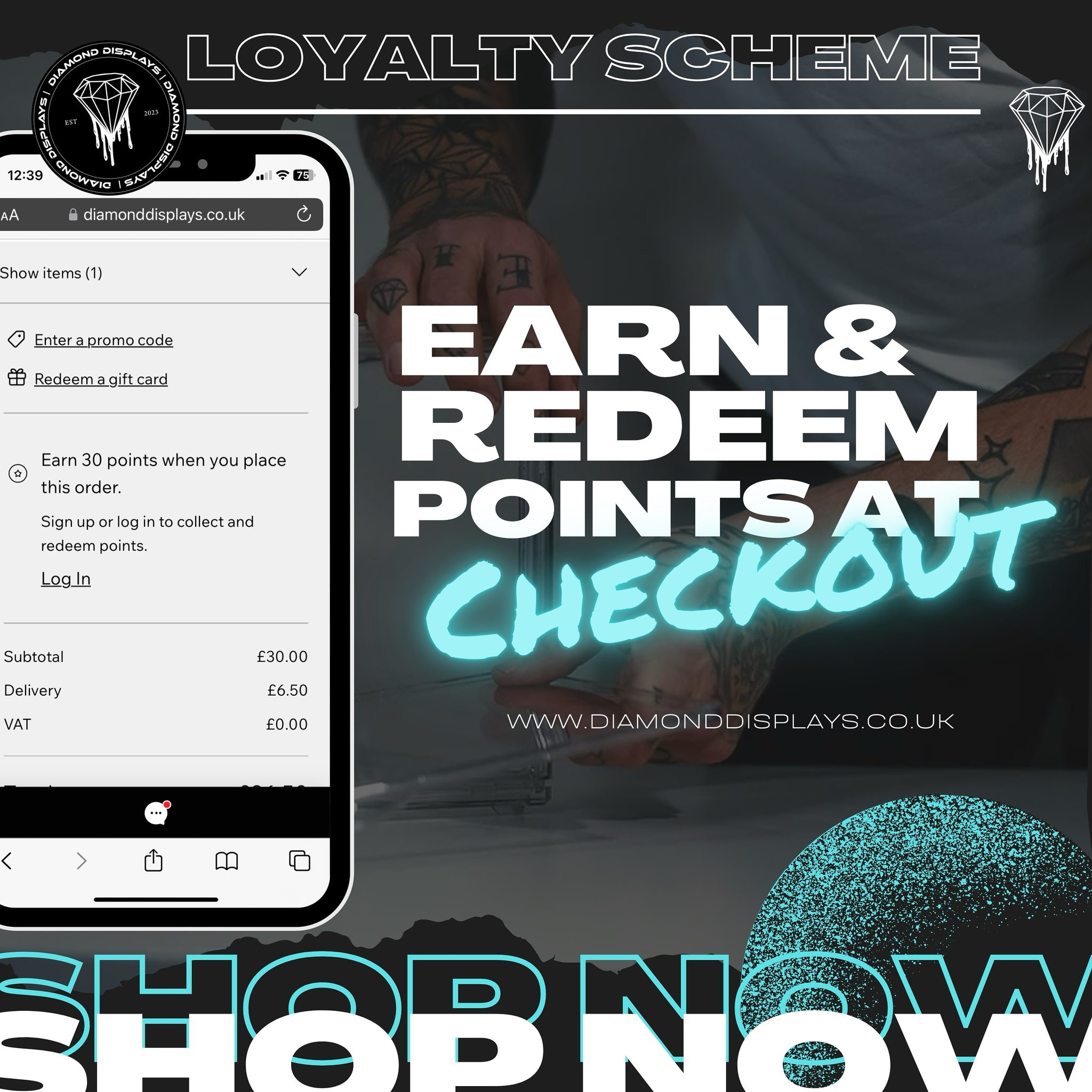 โจ๐ Introducing our rewards program: Earn and redeem points directly at checkout!
The more points you accumulate, the bigger the discounts you unlock. Becoming a member of Diamond Displays has never been easier!
Join our exclusive member area today to enjoy special discounts, early access to promotions, and more๐โจ
#hypebeastkicks #thesolesupplier #offspringhqcommunity #snkrskickcheck #sneakerhead #footlockereu #sneakerreel #trendingreels #reeltrending #reeltime #reelsinstagram #reelitfeelit #smallbusiness #reelgood #reelsinsta #explore #reelsdaily #reelsinsta #instareels #reelsviral #reelstrending #reelstrend #reeltrends #sneakerevent #shoestorage #insock #displayboxes #jordan1