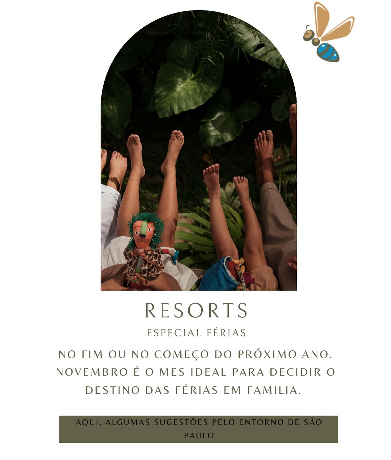 Vem com a gente, nas próximas publicações, conhecer um pouco mais sobre as nossas sugestões de hotelaria pelo entorno de São Paulo.
Partiu férias?!
.
.
.
.
.
.
.
—————————————————
#ferias2023 #viagememfamilia #viagemfimdeano #ferias2024 #agenciapequenosexploradores #pequenosexploradores #éproibidopisarnossonhos