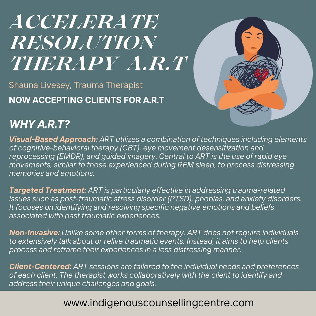 Accelerated Resolution Therapy (ART) is a relatively new form of psychotherapy that aims to help individuals overcome various mental health challenges, particularly those related to trauma, anxiety, depression, and stress. Here's an overview of ART:
Rapid Resolution: ART is known for its ability to achieve results in a shorter time frame compared to traditional therapy methods. It often requires fewer sessions to produce significant improvements.