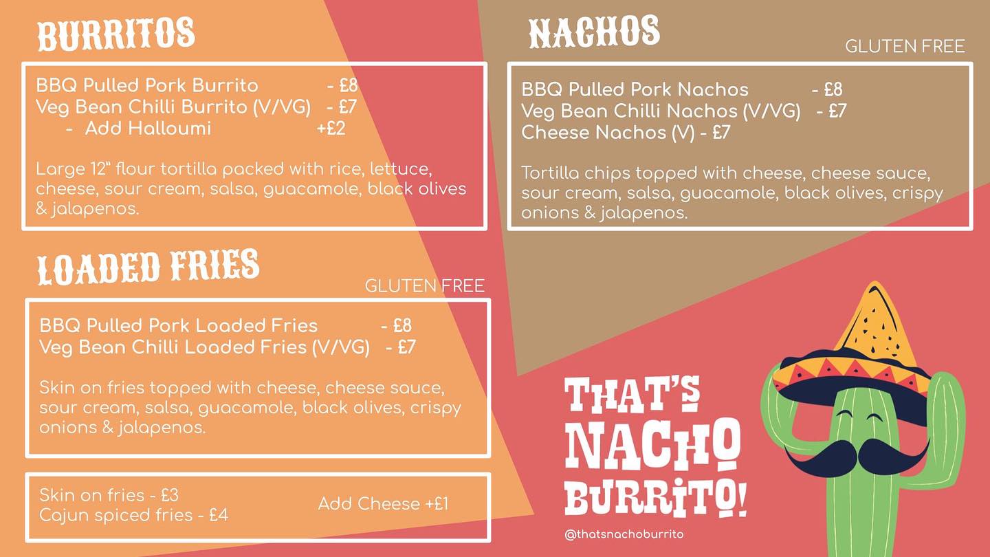 Calling all students of Exeter: Next week we’ll be taking over the @forumkitchen at Exeter University for 2 weeks!! We love the fact that it’s so local to us, we’ll be serving up affordable fresh and tasty burritos, nachos & loaded fries! Last time to catch us until summer 2024…