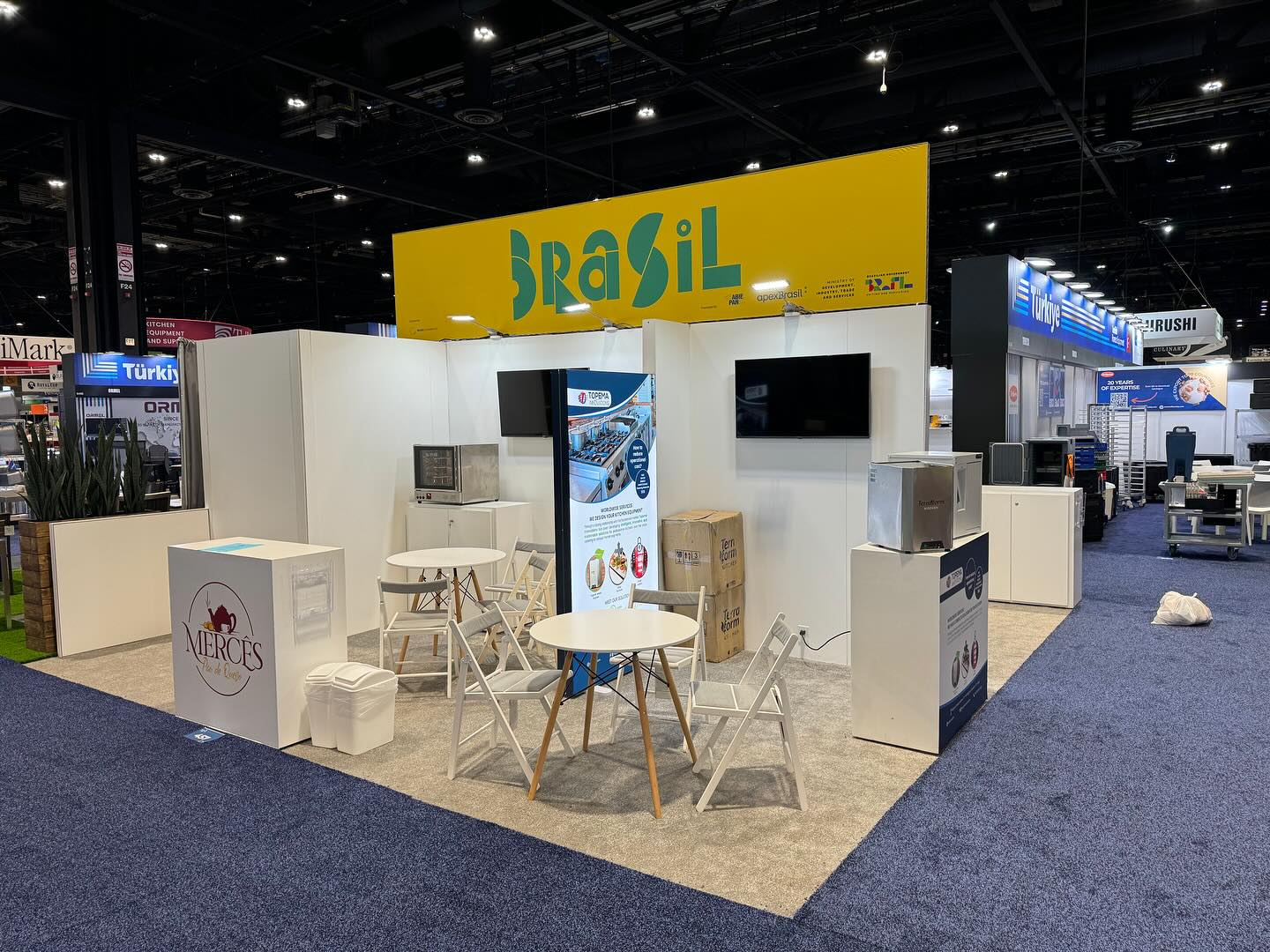 Another year with @abiepanoficial at @nationalrestaurantshow @mccormickplace . Thanks Daniela for@the opportunity of being part of your success. #2024nationalrestaurantshow
