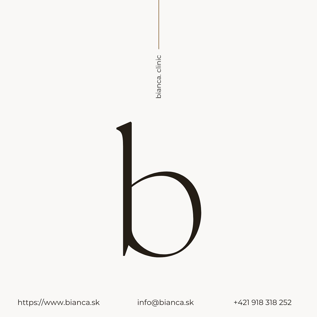 V kráse vidíme hlbší význam a zmysel. Krása je emócia, krása je pocit. ✨
Veríme v rovnováhu medzi tým čo cítime v našom vnútri a čo vyžarujeme navonok. Preto tiež veríme, že najkrajšie je zdravé sebavedomie a vnútorné vyžarovanie, ktoré sú mnohokrát krajšie a vzrušujúcejšie ako čokoľvek iné.
Dôležitý je pre nás komfort a spokojnosť klientky/klienta, individuálny a ľudský prístup, profesionalita, neustále vzdelávanie a zmysel pre estetické cítenie.
—-
bianca.clinic
Dr. Silvia Valentová PhD.
Dr. Bianca Strenáčiková