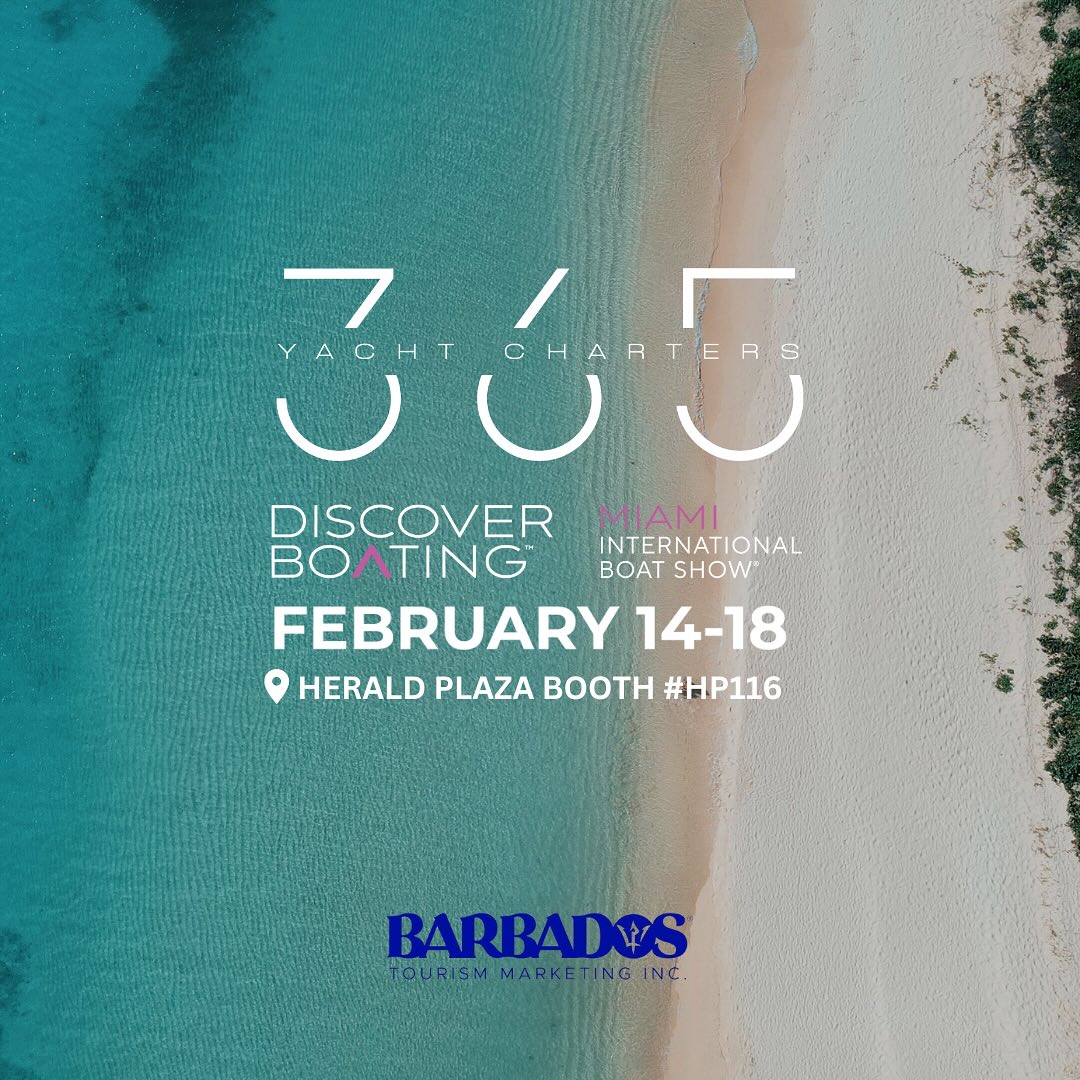 We have teamed up with @thebtmi and will be at @miamiboatshow February 14th - 18th! 🛥️☀️🇧🇧
We are located at the Herald Plaza, booth HP116 - Come stop by and say hi! 👋
#miamiboatshow #boatshow #visitbarbados #barbadostoursim #yachtchartersbarbados #365yachtcharters #dbmibs