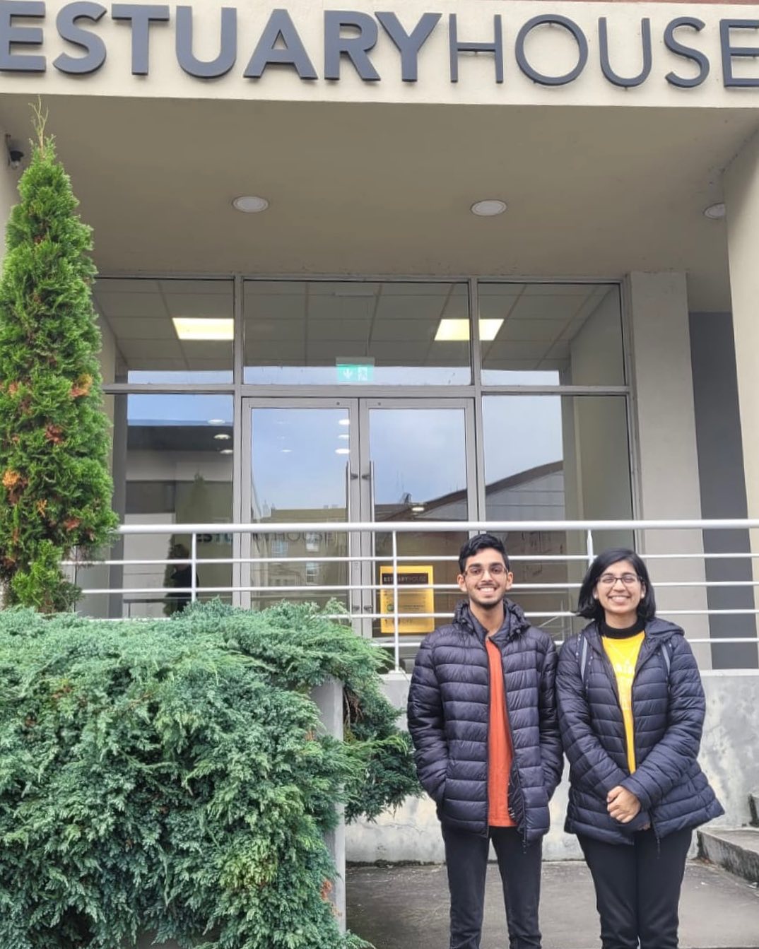 University Students from India at the local immigration office applying for their IRP (Irish Residency Permit).