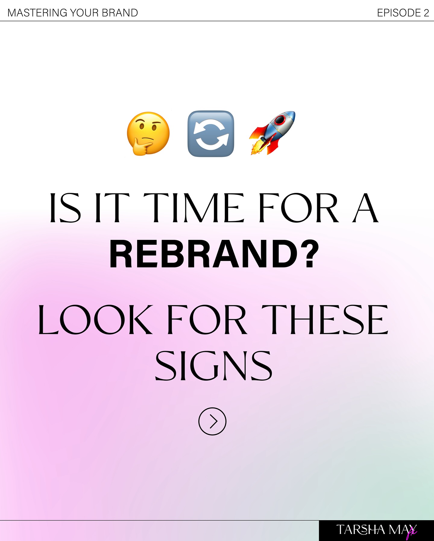 These are the biggest signs that your brand may need a rebrand! If two or more of these points resonate with you, thats a strong indication it’s time! As we enter the busiest quarter of this year (and the next), now is the ideal time to find a professional brand designer who can deliver a successful rebrand for your business.
With that being said, if you’re interested in getting your rebrand done professionally! Feel free to drop me a message! I’d love to speak more 🥰
#logodesigner #branddesigner #branding #educationalcarousel #brandtransformation #branddesign #designer #brandstrategy #brandidentity #brandingmoodboard #moodboard #graphicdesign #womenownedbusiness #branddesignprocess #logodesignprocess #educational #designtutorial #logotutorial #visualidentity