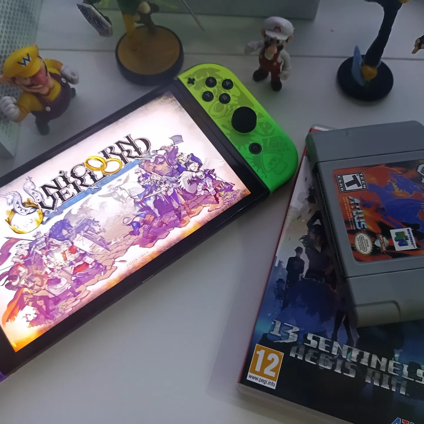 Unicorn Overlord chegou hoje! Minha família Atlus/Nintendo agradece!! ❤️❤️❤️❤️❤️
#unicornoverlord #ogrebattle64 #13sentinelsaegisrim #nintendoswitch