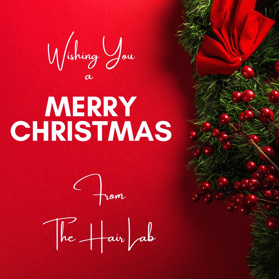 Merry Christmas and a Happy New Year to all our lovely clients and a big thank you for all your custom throughout the year ❤️🎅🏼.
.
.
.
.
.
#lacetopwigs #lacefrontwigs #lacewigs #wigs #lacefrontal #alopecia #areata #hairloss #hairreplacements #bespokewigs #customcolouredwigs #handmadewigs #wigbuilding #hairintegration #laceintegration #hairextensions #weave #hairlossspecialist #trichologist #trichology #hairlosssolution #hairlosssalon #hair