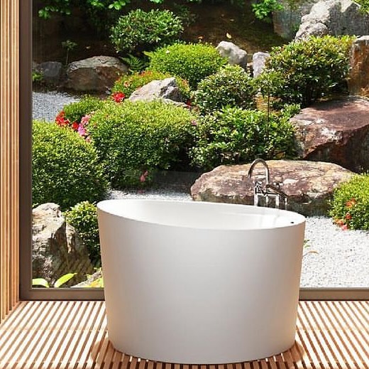 Canadian bathtub manufacturer @bainultra draws inspiration from the elegance of Japanese design and the innovation of its cutting-edge solid surface material for the BeOne freestanding tub. BeOne displays a graceful interplay of soft, flowing curves, that stand apart in its unique features from other freestanding tubs. BeOne offers homeowners both serene minimalism and modern luxury to their bathroom. #luxury #interiordesign #design #bathroom #bathroomdecor #homedecor #bathroomdesign #tapware #faucet #bath #bathroom #bathroomdecor #bathroomdesign #bathroomgoals #bathroomideas #bathroominspiration #bathroomremodel #bathroomreno #bathroomrenovation #bathrooms #parisontario #stgeorge #brantford #brantfordontario #simcoe #waterford #woodstockontario #cambridgeontario #dundasontario #hamiltonontario #hamiltonontariocanada