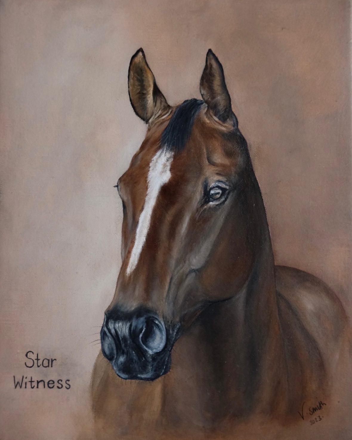 Star Witness ⭐️
This very special 5* event horse was ridden by the one and only Tina Cook, and owned by her mother. Such a privilege to paint him for them since he is now happily in retirement.
Oil on canvas (8 x 10”)