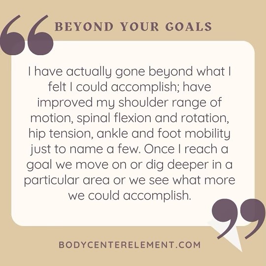 Come make your goals a reality and beyond! Book today.
.
.
.
.
#pilates #gyrotonic #pilatesinstructor #gyrotonicinstructor #gyrotonicstudio #pilatesstudio #moveyourbody #goals