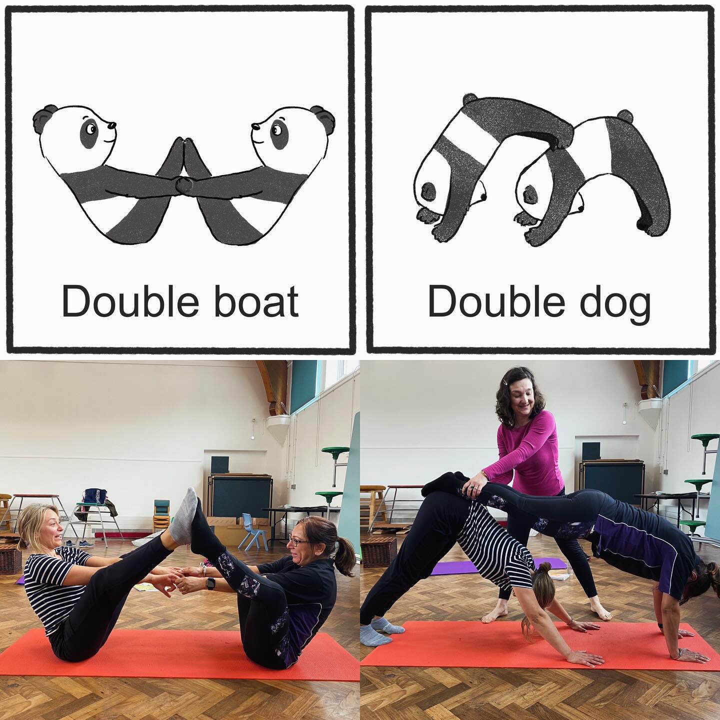 Wonderful CPD yoga last Tuesday with Reception and KS1 teachers! 🧘♀️😃
I love partner poses, they always make everyone giggle
Thank you @windsorssp for organising !
🙏
#yogaatschool #yogaforks1 #childrenswellbeing #yogaforearlyyears #kidsyoga #childrensyoga
#childrensyogateacher