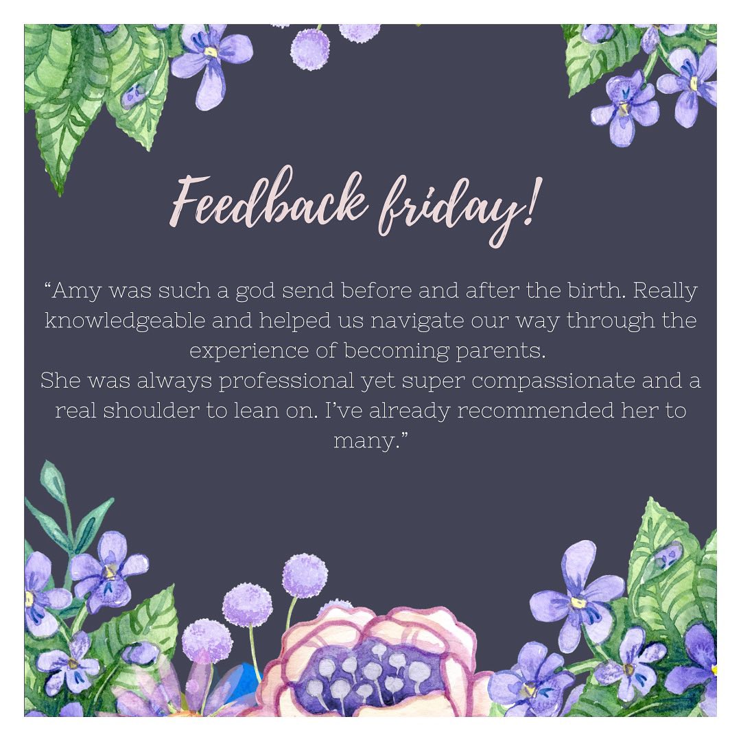 Gorgeous feedback from a recent family that I cared for. Itās a bittersweet day when you discharge them from my care.But always a pleasure to see a family evolve. š #sevenoaksmidwife #privatemidwife #sevenoaks #kent #antenatalcare #postnatalcare