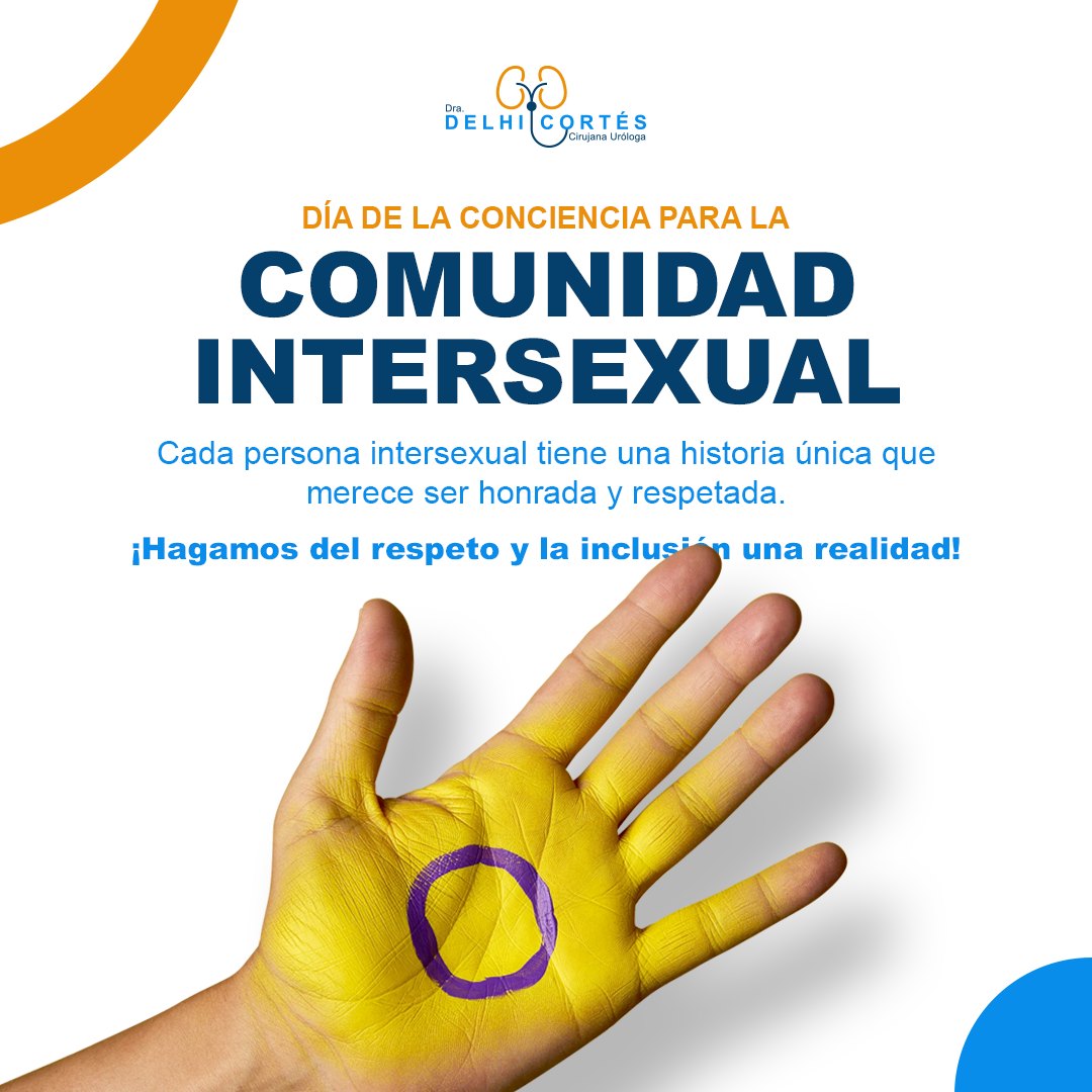 Las personas intersexuales merecen vivir en un mundo donde se respete su identidad de género, aprendamos, escuchemos y apoyemos🙌
Agenda tu cita 👇
⚕️Doctoralia: https://www.doctoralia.com.mx/yeniseik-delhi-cortes-vazquez/urologo/san-andres-cholula
📞 Teléfono: 222 227 2713
✅ WhatsApp: 561 213 3757
Dirección:
📍 Periférico Ecológico 3507, int. 1229, Col. Emiliano Zapata, San Andrés Cholula
Horarios:
🕗Martes y jueves de 16:00 a 20:00 hrs
🕗Sábados de 10:00 a 14:00 hrs
👩⚕️ Dra. Delhi Cortés
Médico general, C.P. 09137489
Especialidad en urología, C.P. 12342044
Certificación del consejo Mexicano de Urología, 1787
#urología #urologo #médicourologo #urologa #urologocholula #urologacholula #médicocholula #urologoTlaxcala #Puebla #Tlaxcala #Cholula
