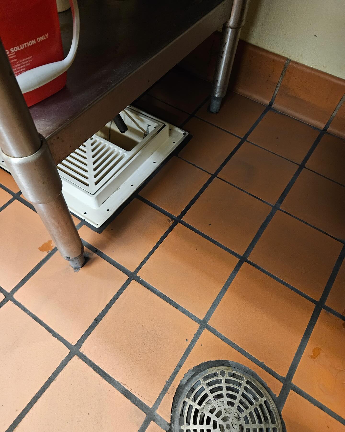 Fine re-grouting right there. Just in time for the health inspection.
.
📍Livonia, MI
.
#edenspropertyservices #livoniamichigan #restaurantmaintenance