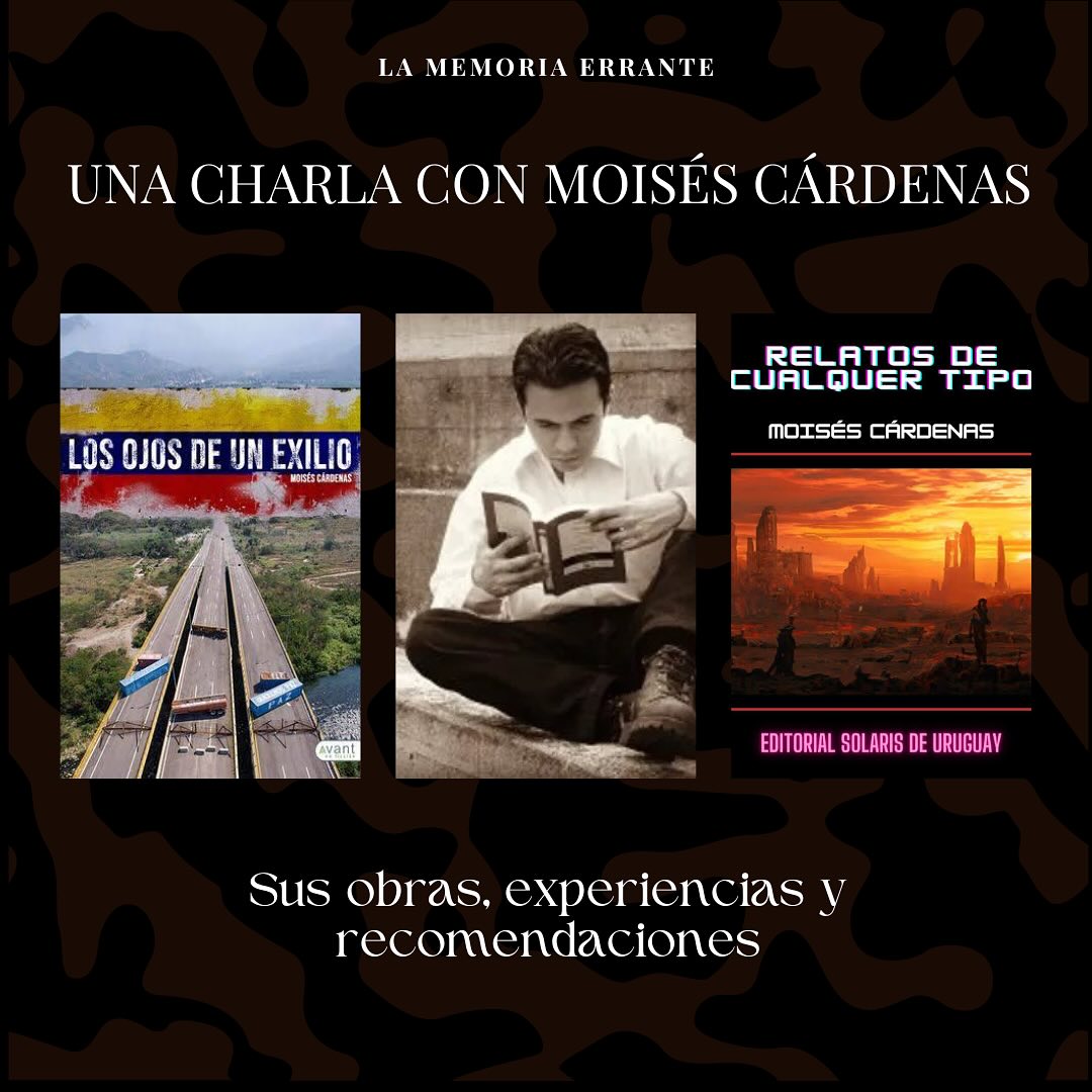 Tuvimos una grata charla con el escritor Moisés Cárdenas sobre su experiencia como escritor, su proceso creativo y sus obras, entre muchas cosas más ✨
Pueden encontrar la entrevista completa en Lo itinerante 🙌
@moisesrcardenas @scrptoria
#escritor #escritorlatinoamericano #latam #revista #entrevista
