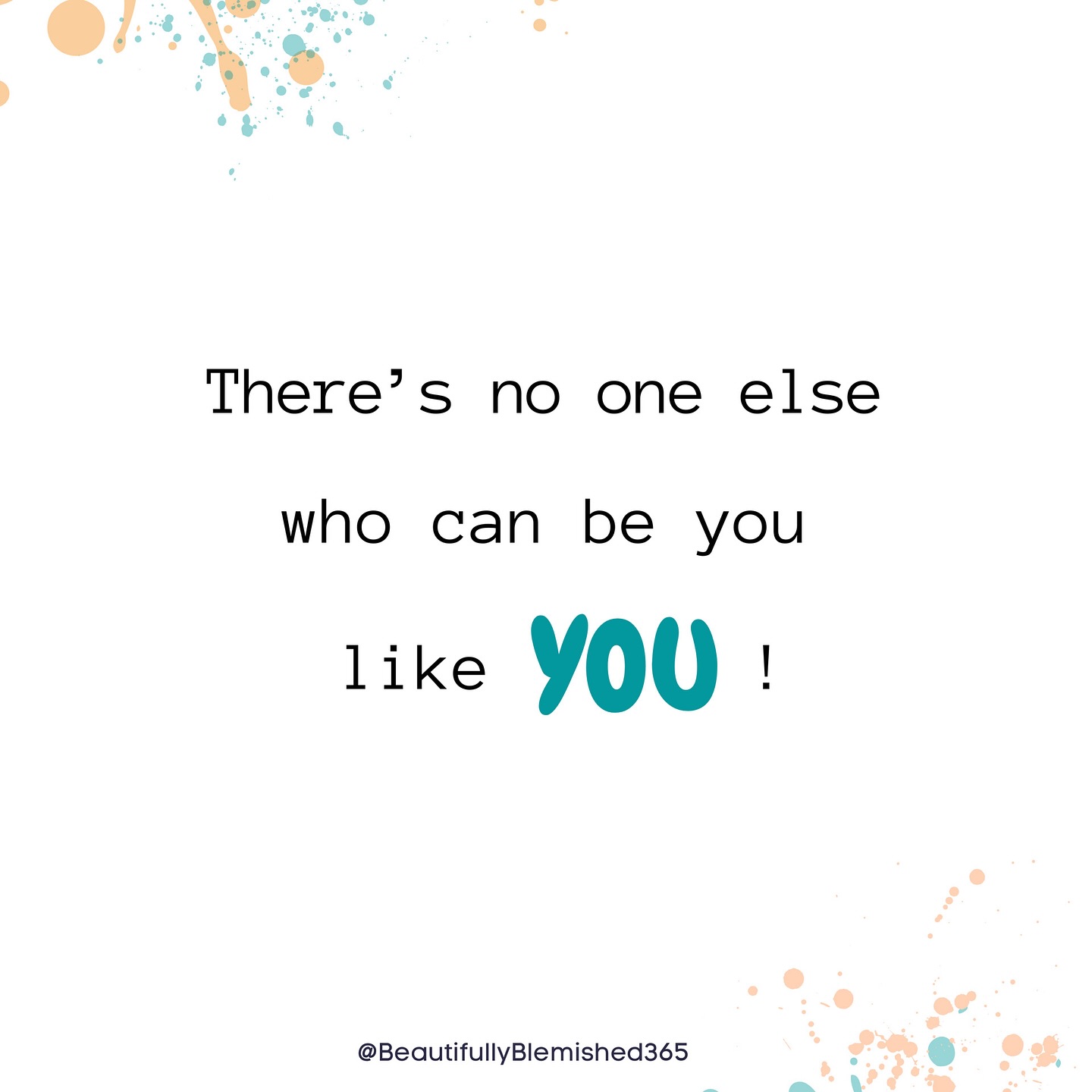 So be the best version of you the world has ever seen. 🌎❣️
.
.
.
.
.
.
.
.
.
.
.
.
#onlyONEyou #unique #oneofakind #shinebright #unapologeticallyyou #special #beYOU
