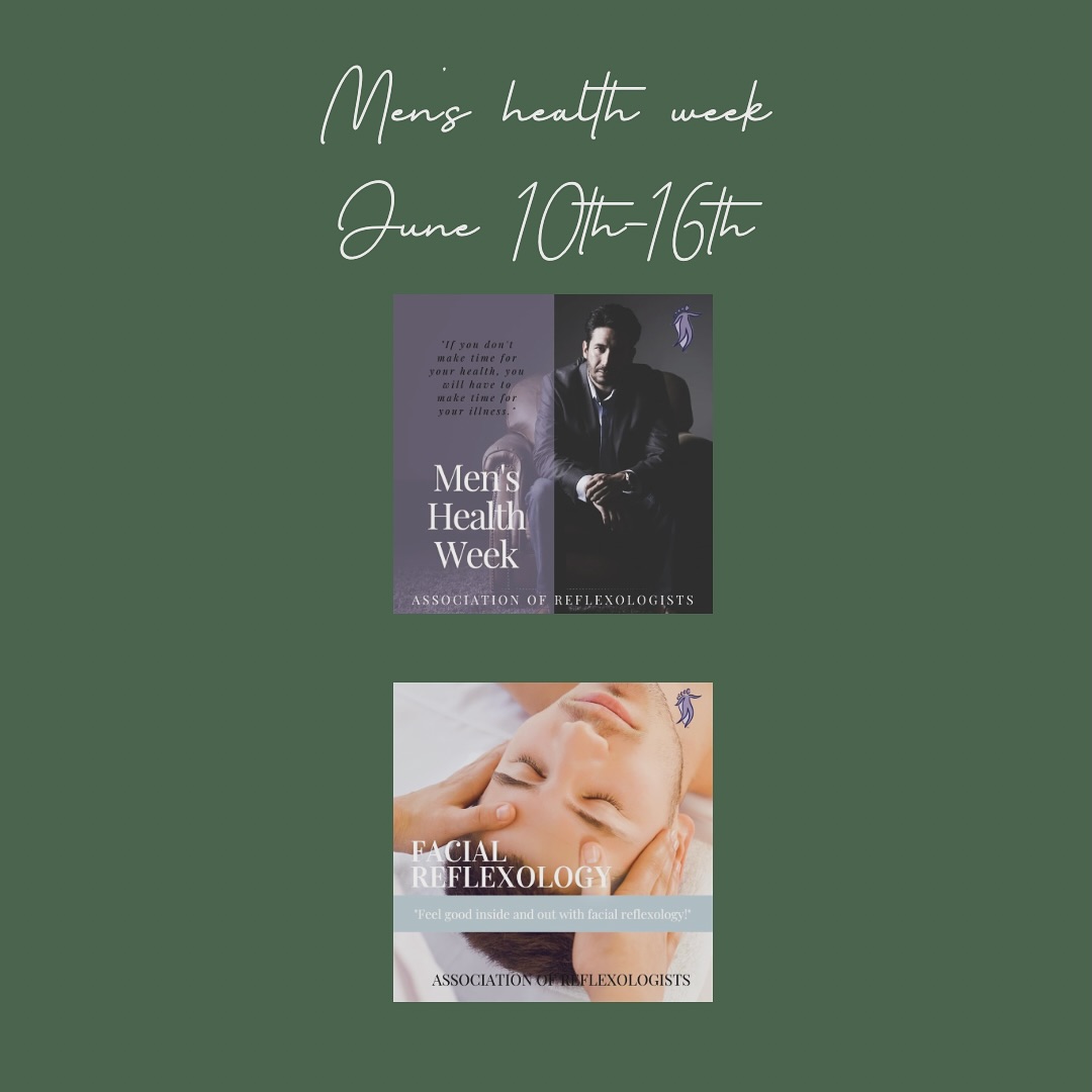 This year for men’s health week the theme is ‘to take stock of your overall health’
I know I often have to prompt men in my life to take action on their health 👣
Here’s a few resources linked below to give starting points for men’s physical and mental wellbeing.
https://www.menshealthforum.org.uk
https://www.nhsprofessionals.nhs.uk/health-and-wellbeing/helpful-links/mens-health-week
https://dontlosehope.co.uk
https://mindspacestamford.com
If you would any further information how reflexology could help you drop me a note. Appointments available in Little Bytham or in Market Deeping @uniquebirths @pregnancyandparenting_hub
#menshealthweek #mensreflexology #mensmentalhealth #stamfordwellness #bourne #uniquebirths #marketdeeping #pregnancyhub