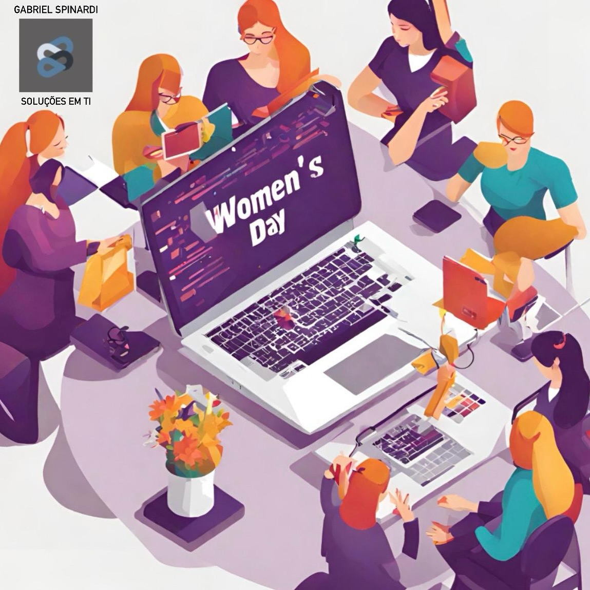 Neste Dia Internacional da Mulher, queremos dedicar um momento especial para expressar nossa admiração e apreço por todas as mulheres incríveis, desejamos um dia maravilhoso. Vocês merecem todas as homenagens e reconhecimento.
Gabriel Spinardi Soluções em TI 💻🛜