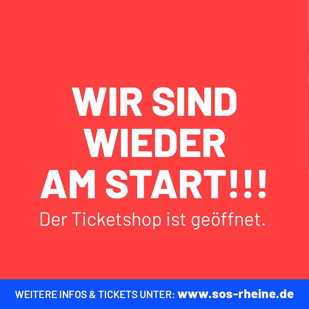 😎YAY… der Vorverkauf
ist in vollem Gange!!!
.
Ihr bekommt Eure Tickets beim RTV, der MV oder direkt online unter:
👉🏻www.sos-rheine.de
.
.
.
Das wird der Kracher‼️
Wir halten Euch weiterhin
auf dem Laufenden.
.
.
Euer SOS-Team👋🏼
.
.
.
.
.
.
.
.
#tickets #ticketvorverkauf #konzertliebe #konzerttickets #konzertkarten #kartenvorverkaufläuft
#esgibttickets #jetztgehtslos #losgehts✌️ #rheine #openair #obiarena #fcerheine #hypothalamusrheine #soundsofsummer #soundsofsummer2024 #sosrheine