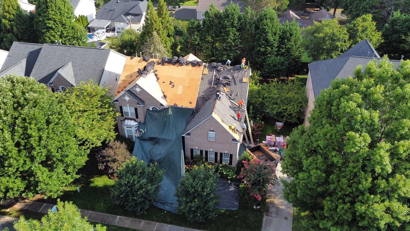 Complete roof replacement. Owens Corning Duration 50 year shingle.