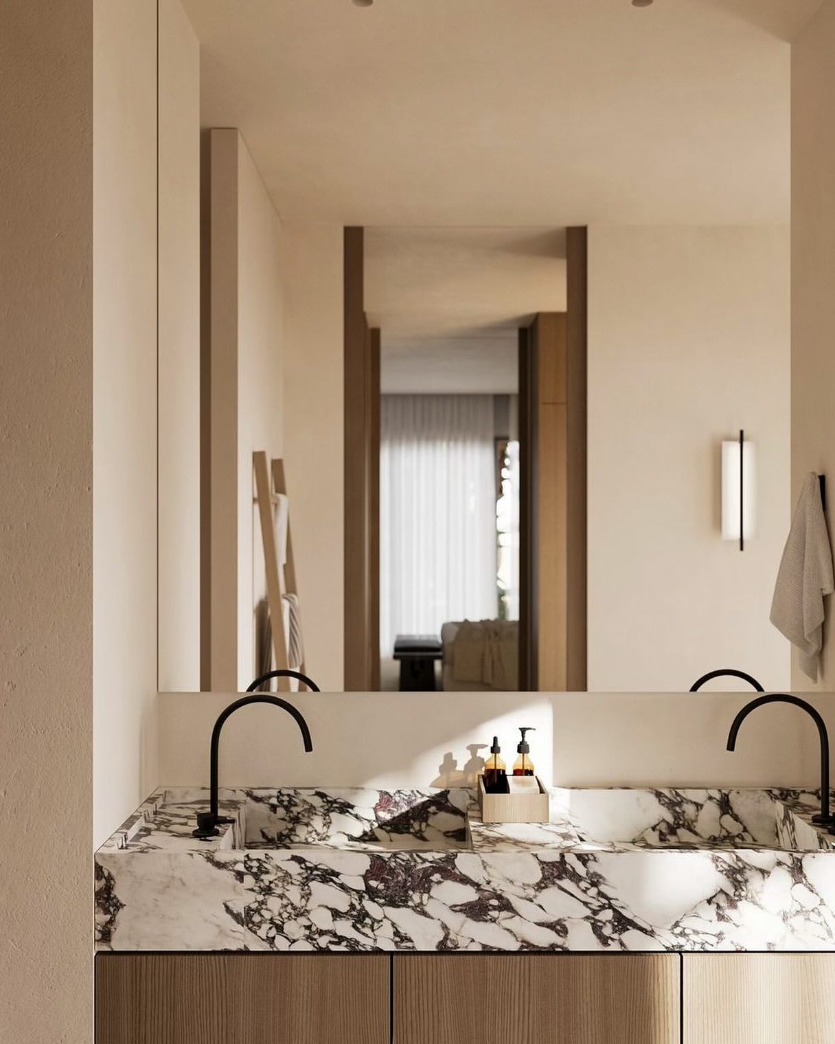 Room for two. ❤️This beautifully curated space embodies quiet luxury, where the raw beauty of marble is complemented by soft, natural tones. The harmonious contrast, illuminated by a delicate play of light, evokes a sense of calm sophistication. Designed to elevate everyday rituals, the vanity design is inviting you to experience indulgence at its finest everyday. #fixturesinspiration @maandpartners #bathtime #bathroom #bathroomdesign #luxury
#luxurylifestyle #renovation #parisontario #dundasontario
#dundasontariocanada #guelphontario #guelph
#hamiltonbossbabes #hamiltonontario #hamiltonontariocanada
#cambridgeontario #brantfordontario #simcoeontario #portdoverontario #design #designdetails #designdetailsmatter