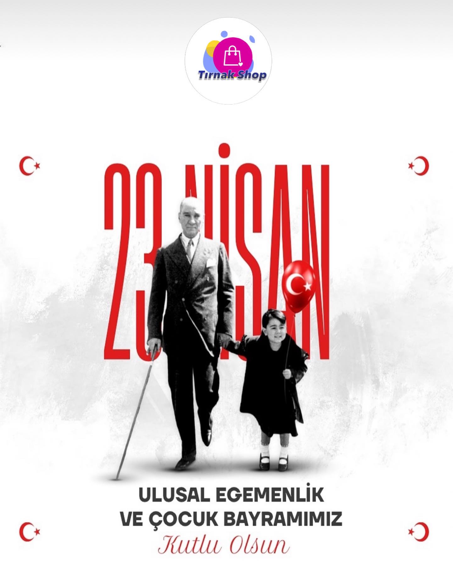 Geleceğimizin teminatı olan çocuklarımızın sevgi, umut ve neşe dolu günler geçirmesi dileğiyle, 23 Nisan Ulusal Egemenlik ve Çocuk Bayramımız kutlu olsun. #23nisanulusalegemenlikveçocukbayramıkutluolsun