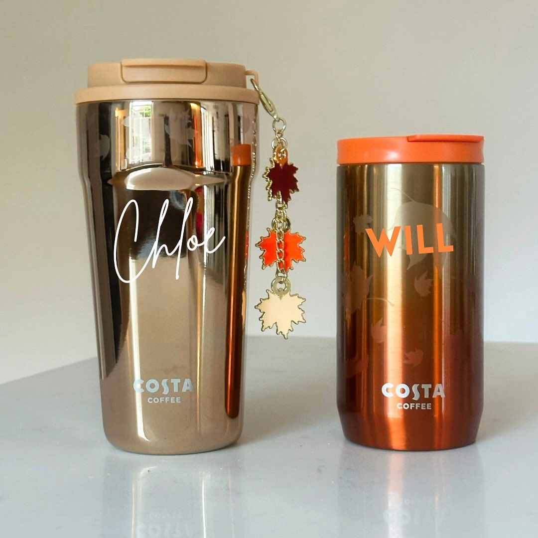 Launched today, these limited edition personalised Costa Coffee cups are the perfect partner to their Maple Hazel Latte. Shop now via link in bio!
@costacoffee
#costacoffee #personalisedgifts #personalisedcupsuk